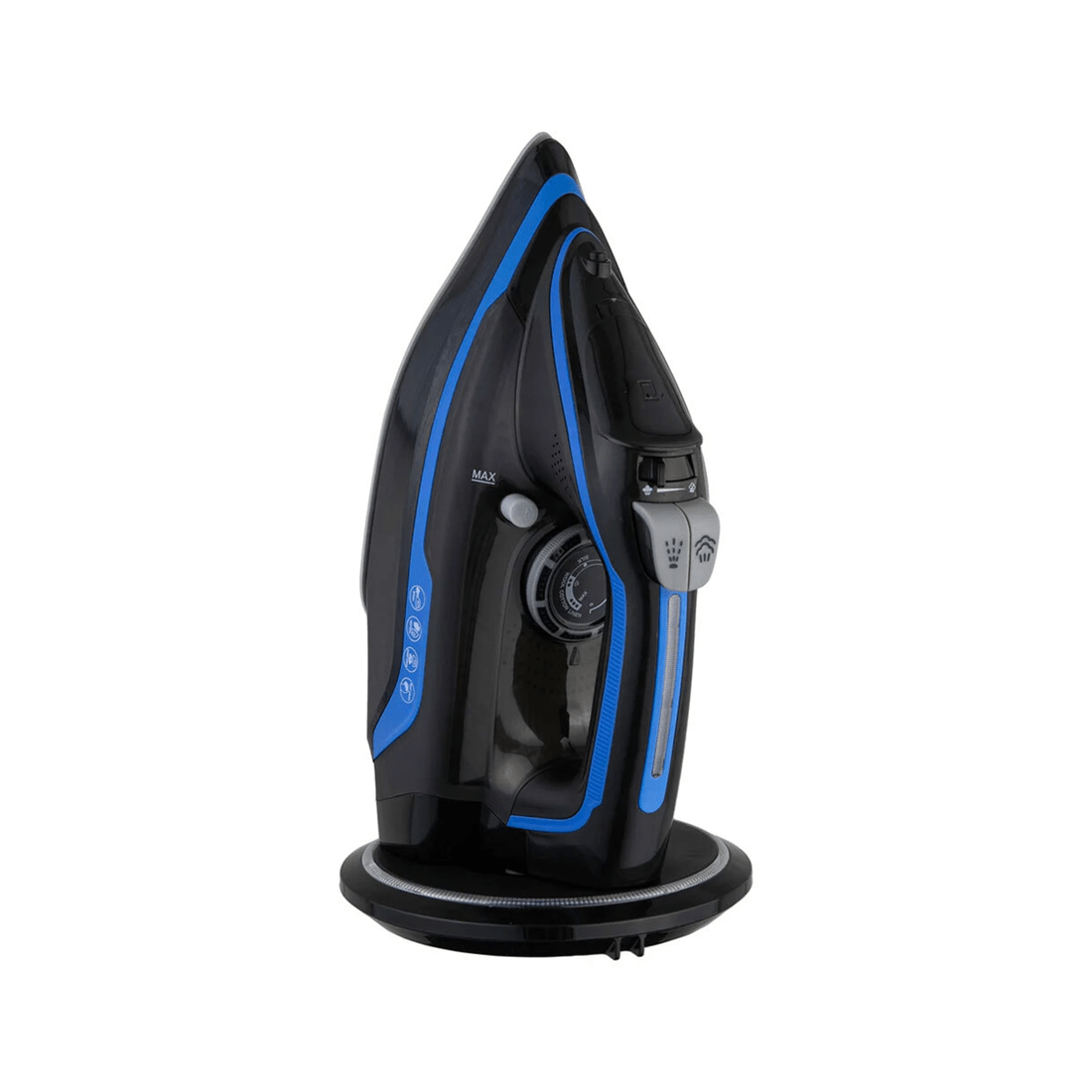 1 Lenoxx Electric Self-cleaning Cordless Steam Iron W/ Charging Base 2200w
 - Black, 1 of 7