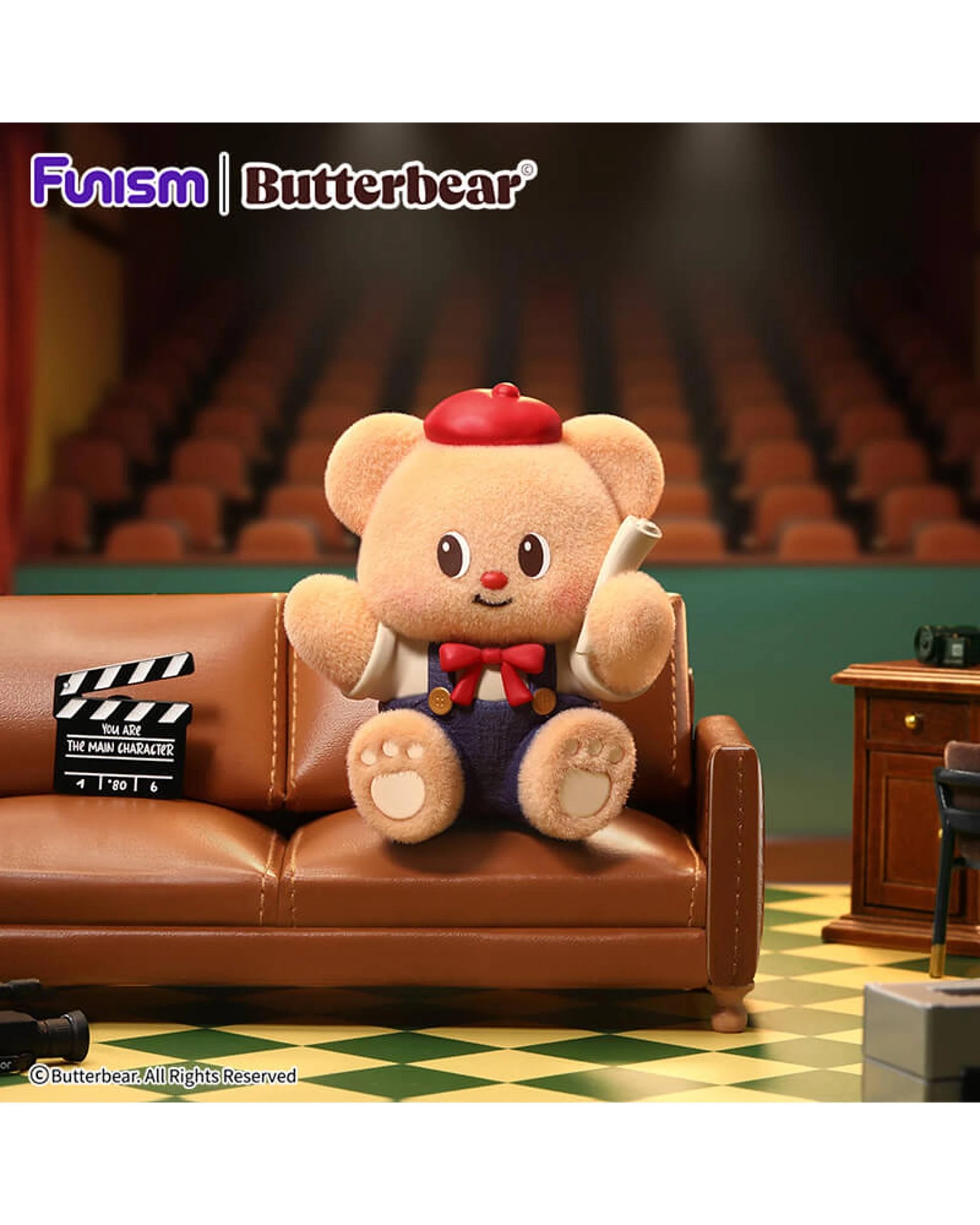 3 Funism Butterbear Adorable Influencer Series Figures Blind Box, 3 of 10