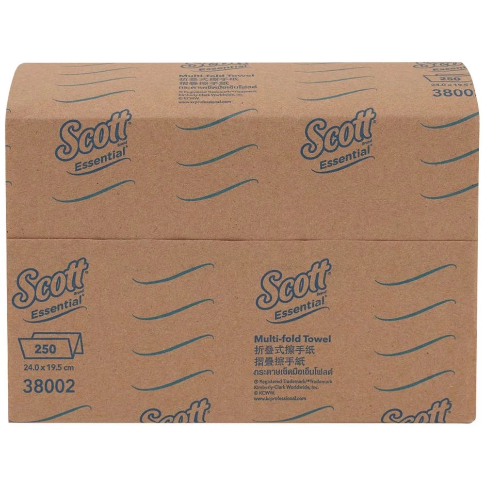 5 Scott ESSENTIAL Multifold Paper Towels 1 Ply 38002 16 Pack, 5 of 5