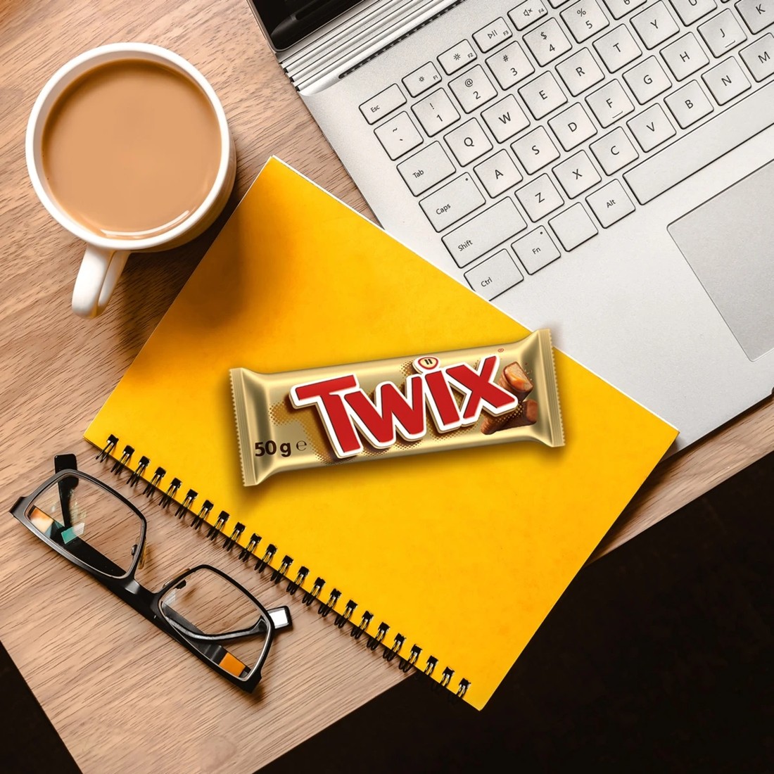 6 Twix Chocolate Bar with Biscuit & Caramel 50g, 6 of 6