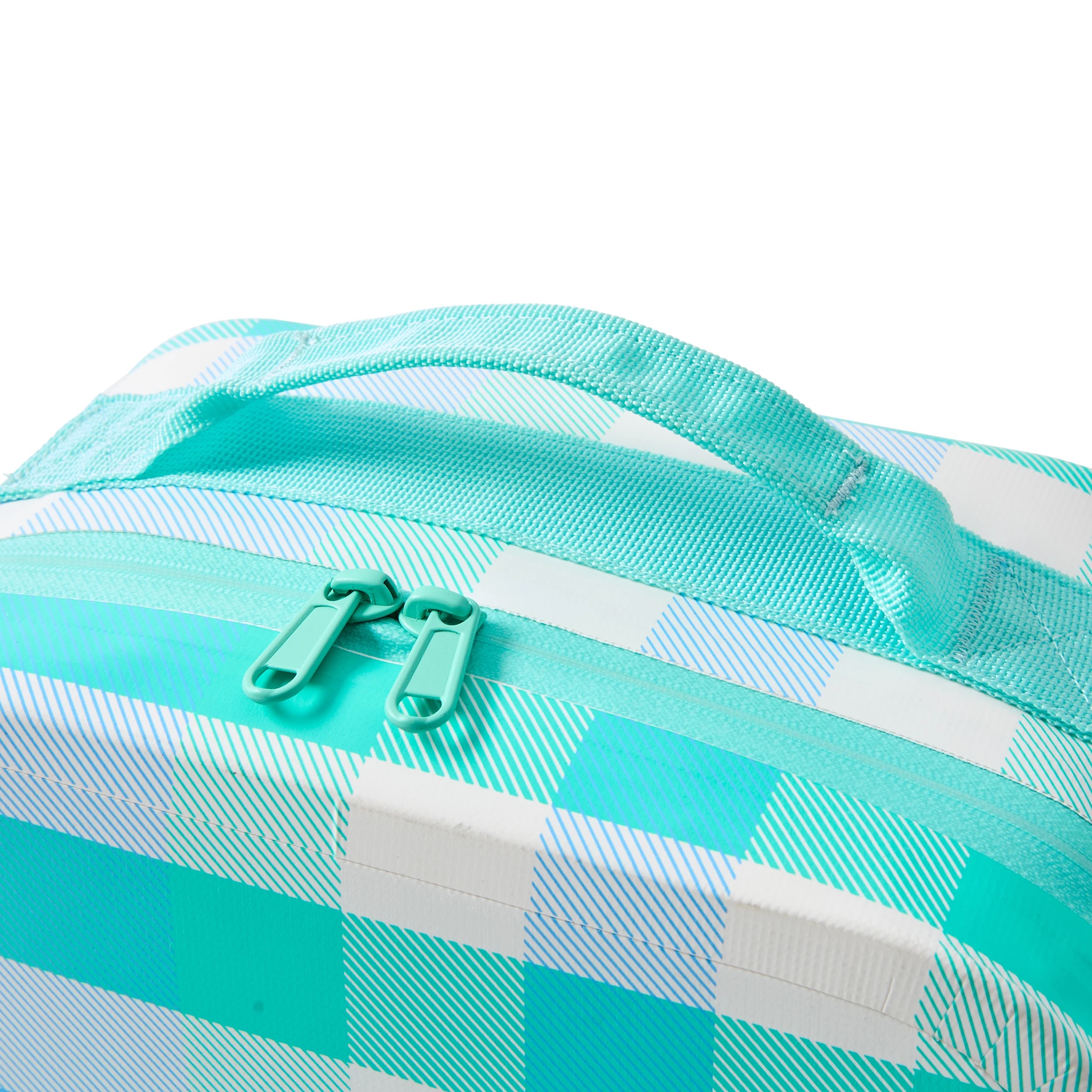 6 Insulated Cooler - Gingham, 6 of 7