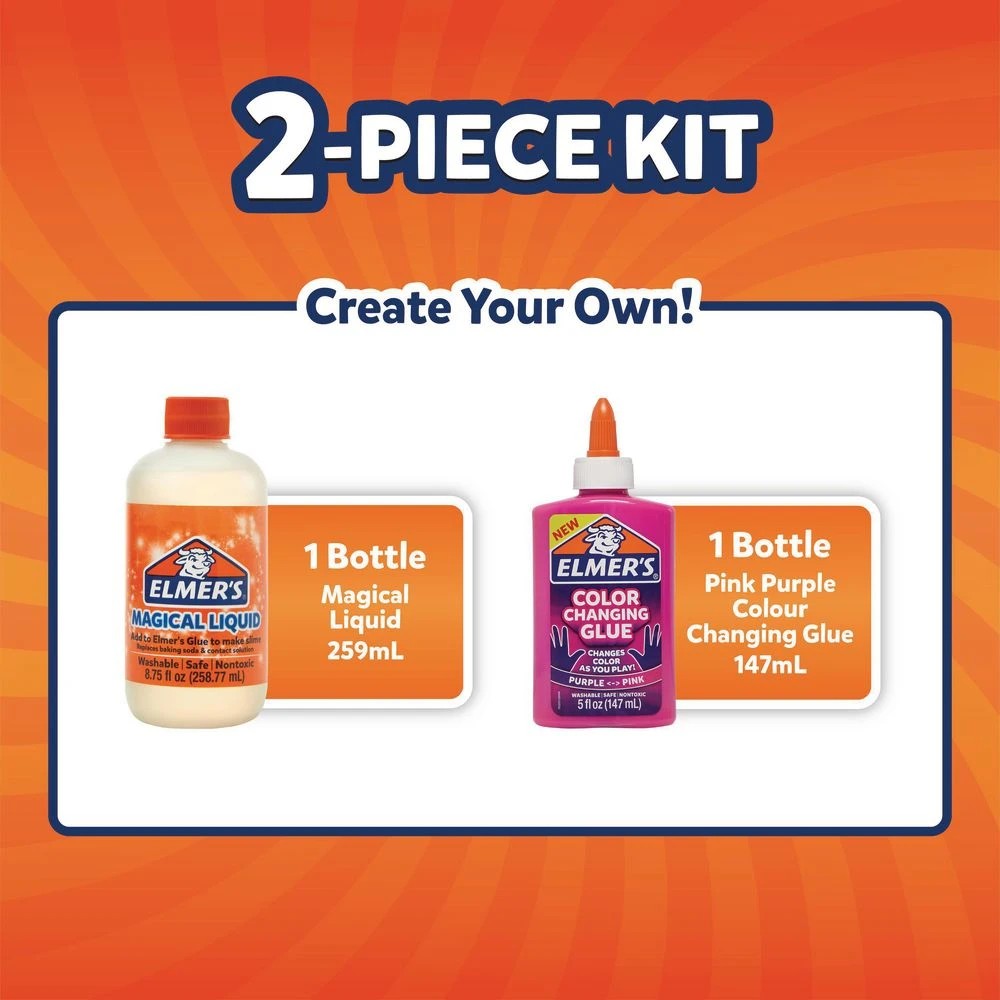 3 Elmer's Unicorn Slime Kit 2 pack, 3 of 4