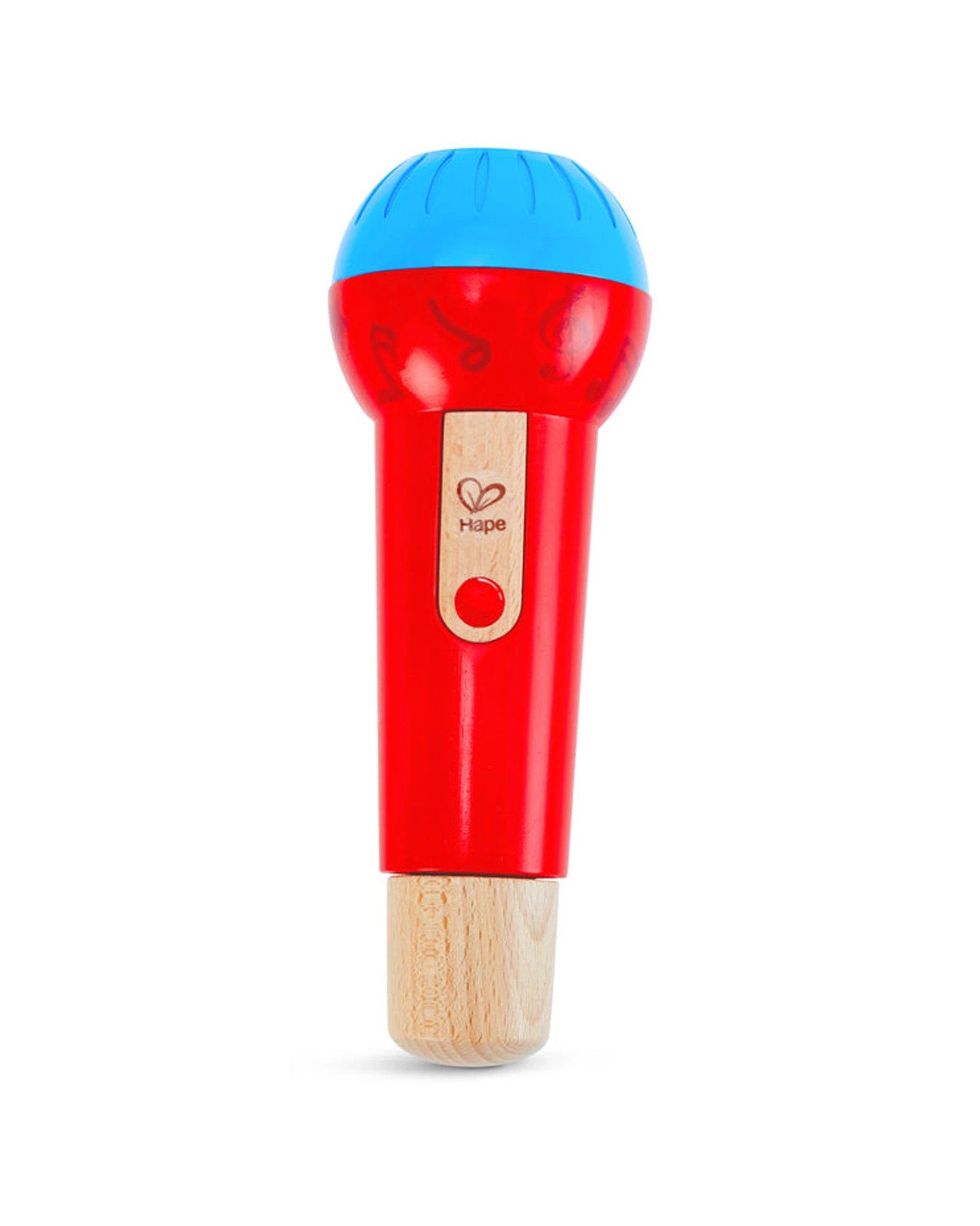 1 Hape Kids Mighty Echo Microphone Musical Singing Play Toy - Red, 1 of 3
