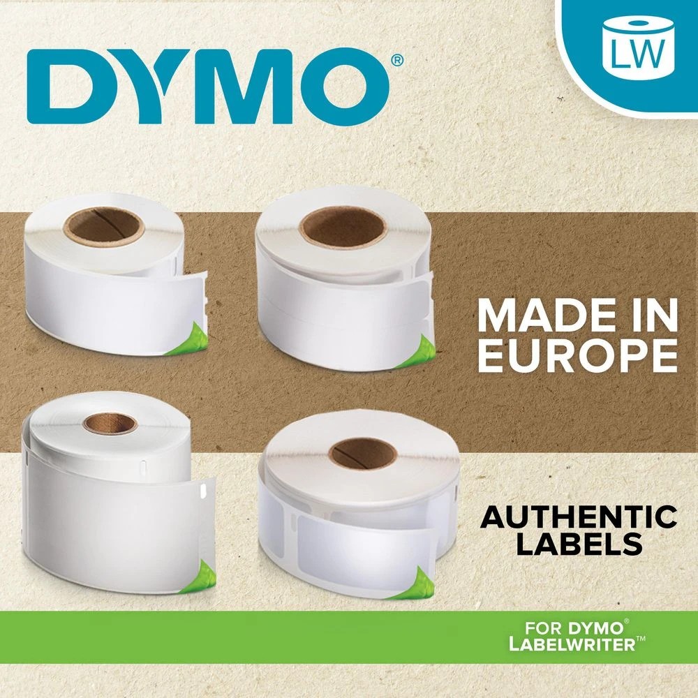 5 Dymo LabelWriter Large Address Labels 36 x 89mm White 12 Pack, 5 of 7