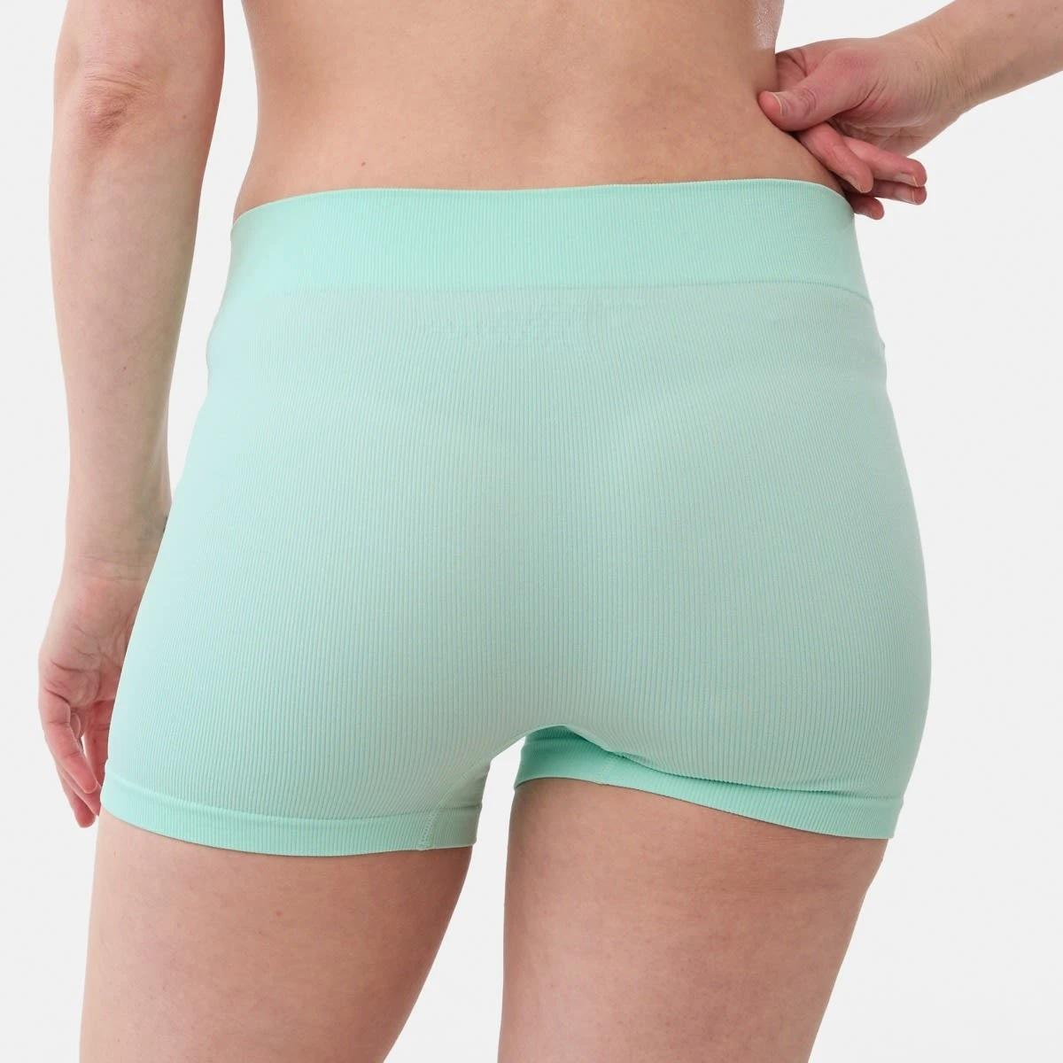 7 3 Pack Rib Shorties BLUE MARINE, BALLERINA, BRIGHT MINT, 7 of 8