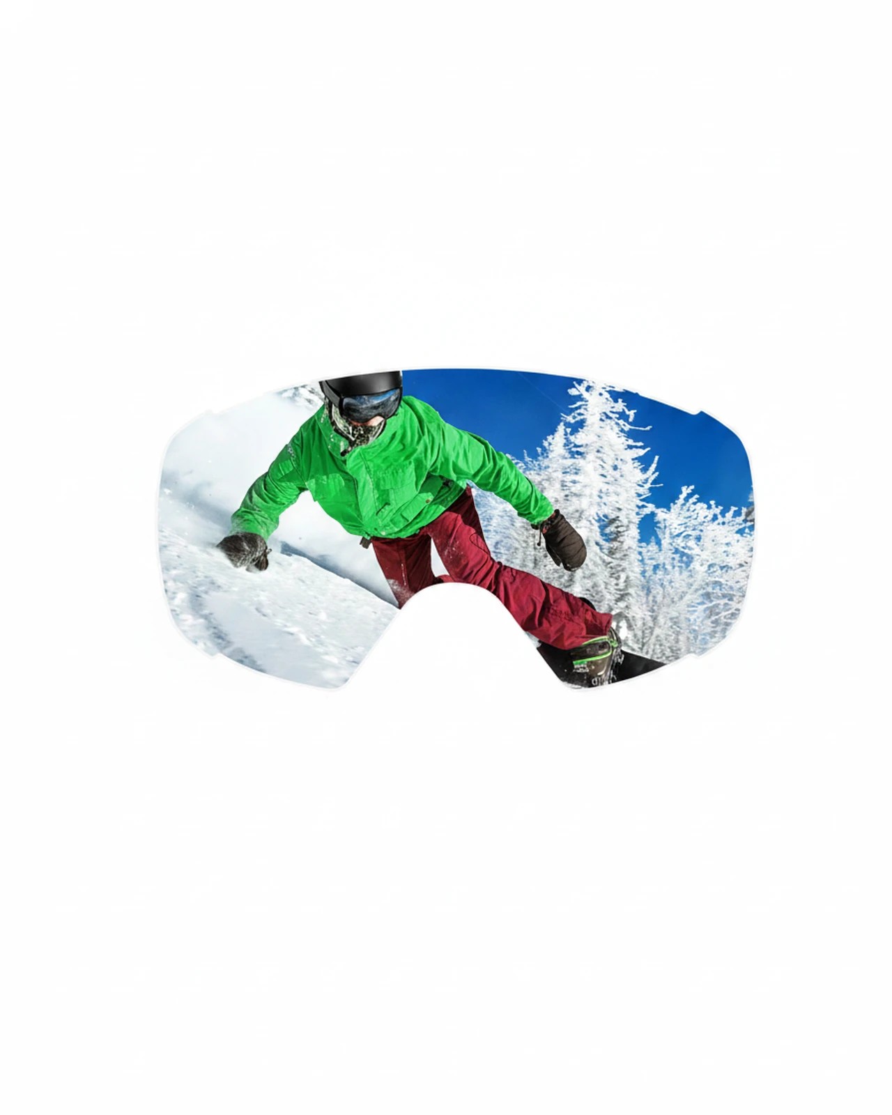 4 OutdoorMaster Adult Youth OTG Anti-Fog UV400 Goggles for Ski Snowboard - Black, 4 of 9