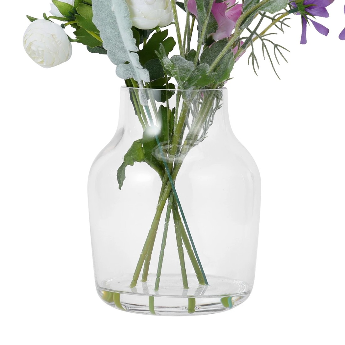 4 Artificial Mixed Flowers in Vase, 4 of 5