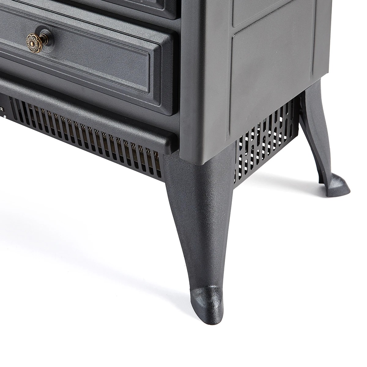 7 Flame Effect Fireplace Heater - Black, 7 of 9