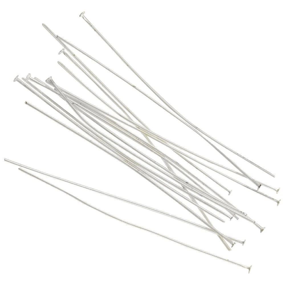2 Born Head Pins 65mm Silver 15 Pack, 2 of 2