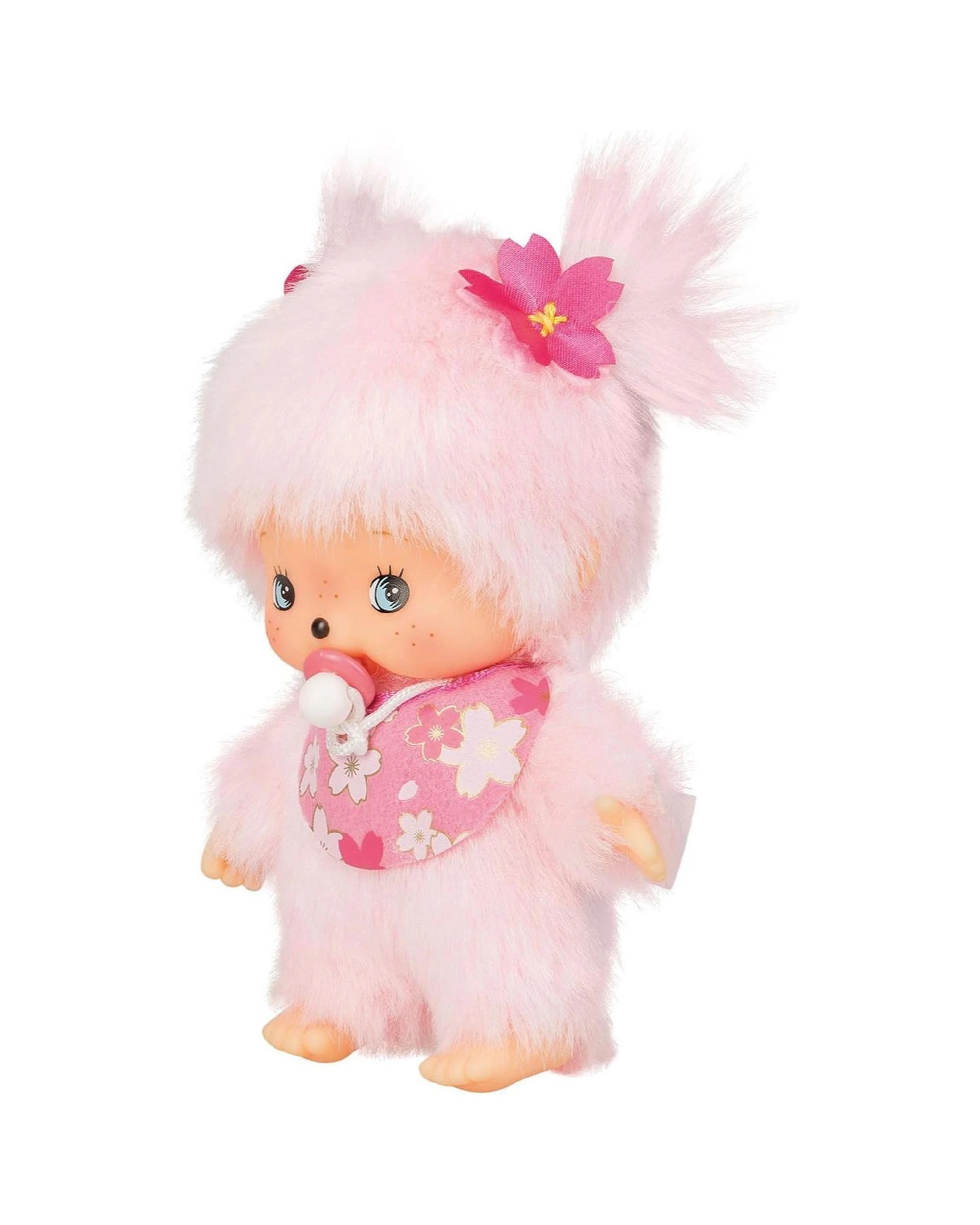 3 Sekiguchi Monchhichi Bebichhichi Girl Plush Doll - Sakura, 3 of 3