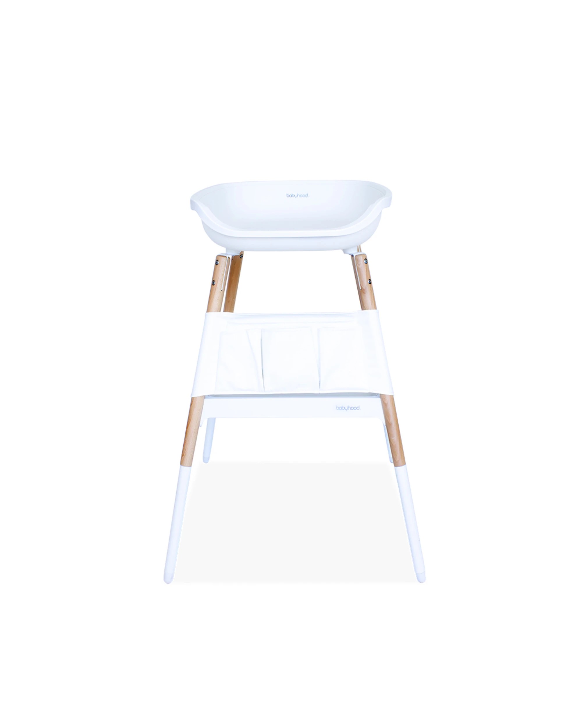 2 Babyhood Scandi Change Table - English Oak, Walnut, White, 2 of 5