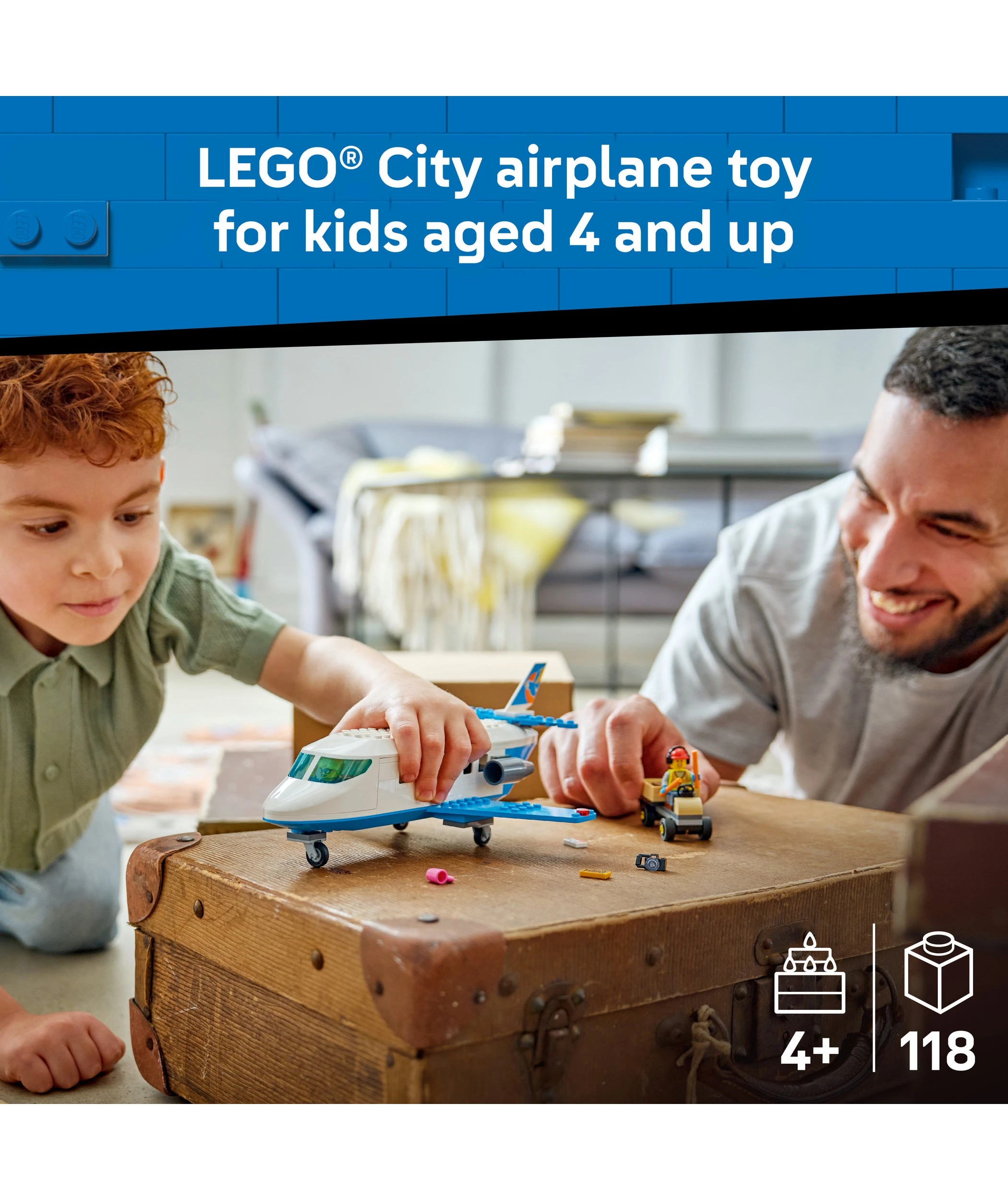 3 LEGO City Passenger Jet 60492, 3 of 10