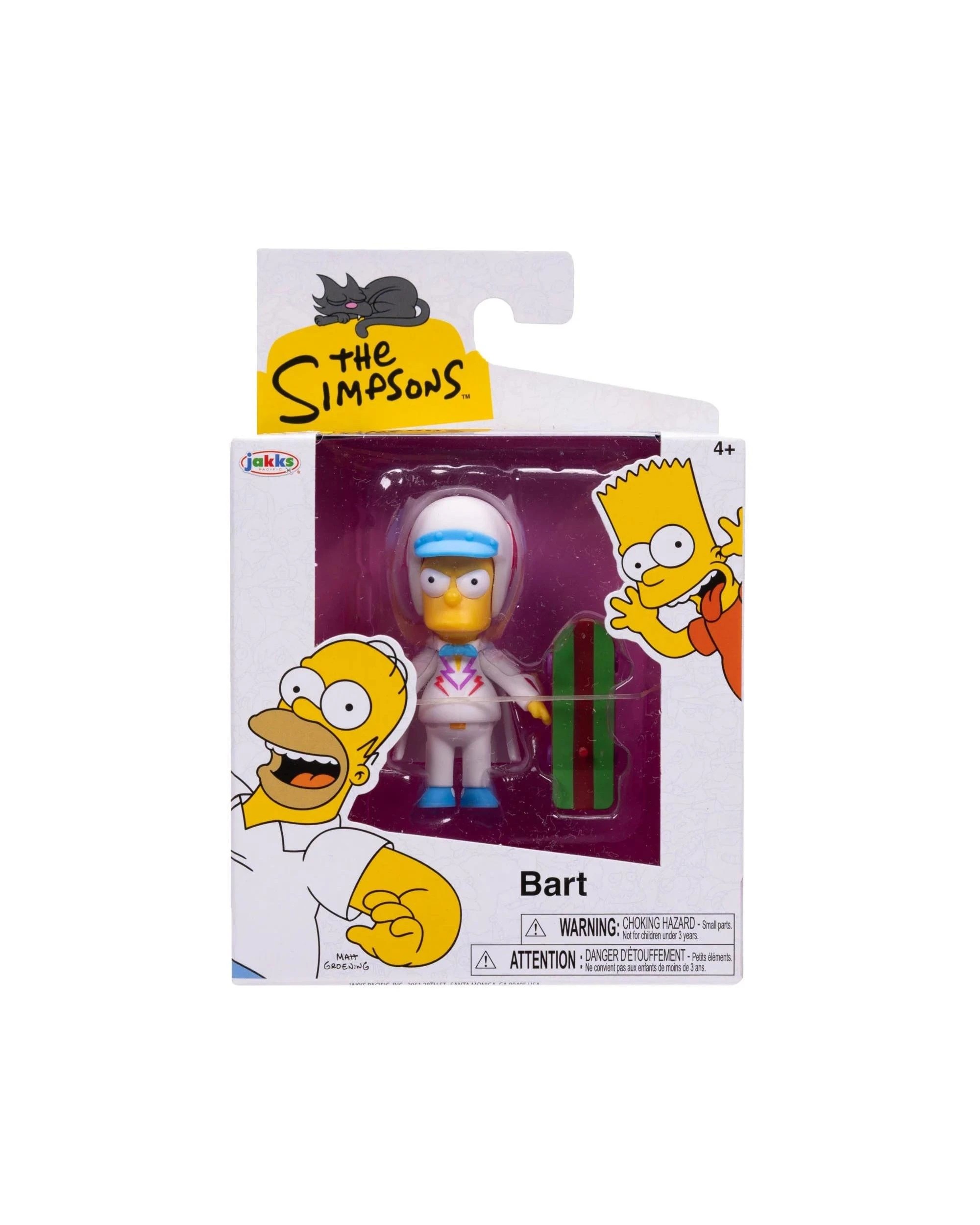 1 The Simpsons Wave 5 Bart the Daredevil 2.5 inch Scale Figure, 1 of 2