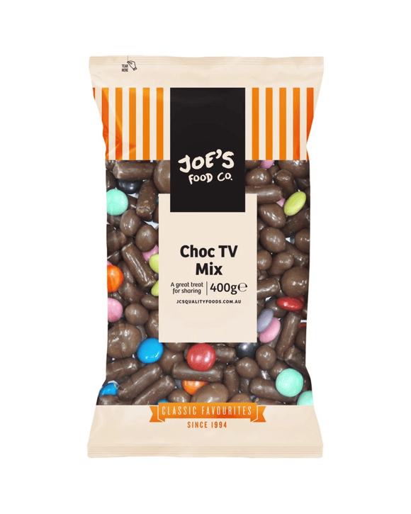 JC's Choc TV Mix 400g