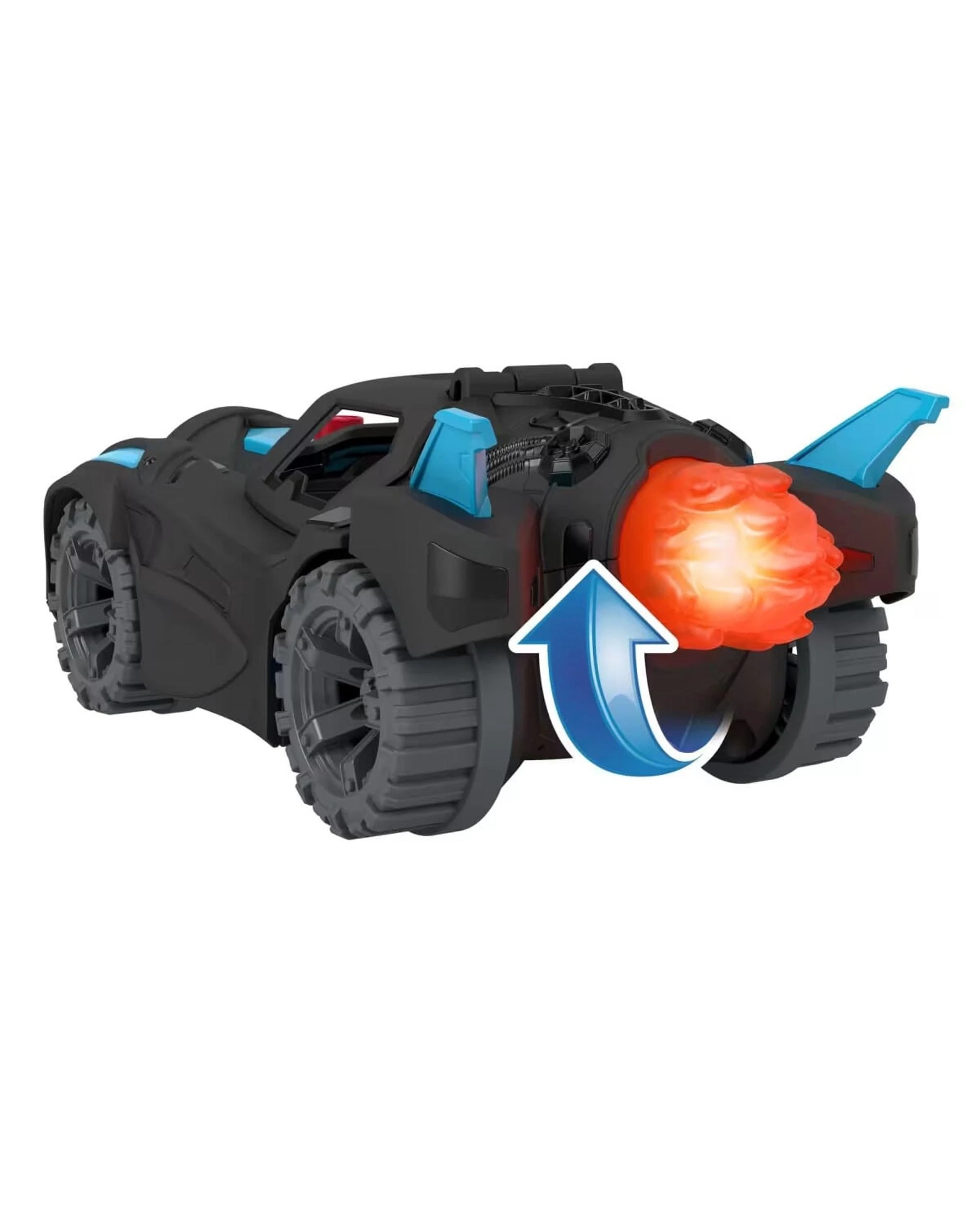 4 Fisher-Price Imaginext DC Super Friends Lights and Sounds Batmobile, 4 of 6