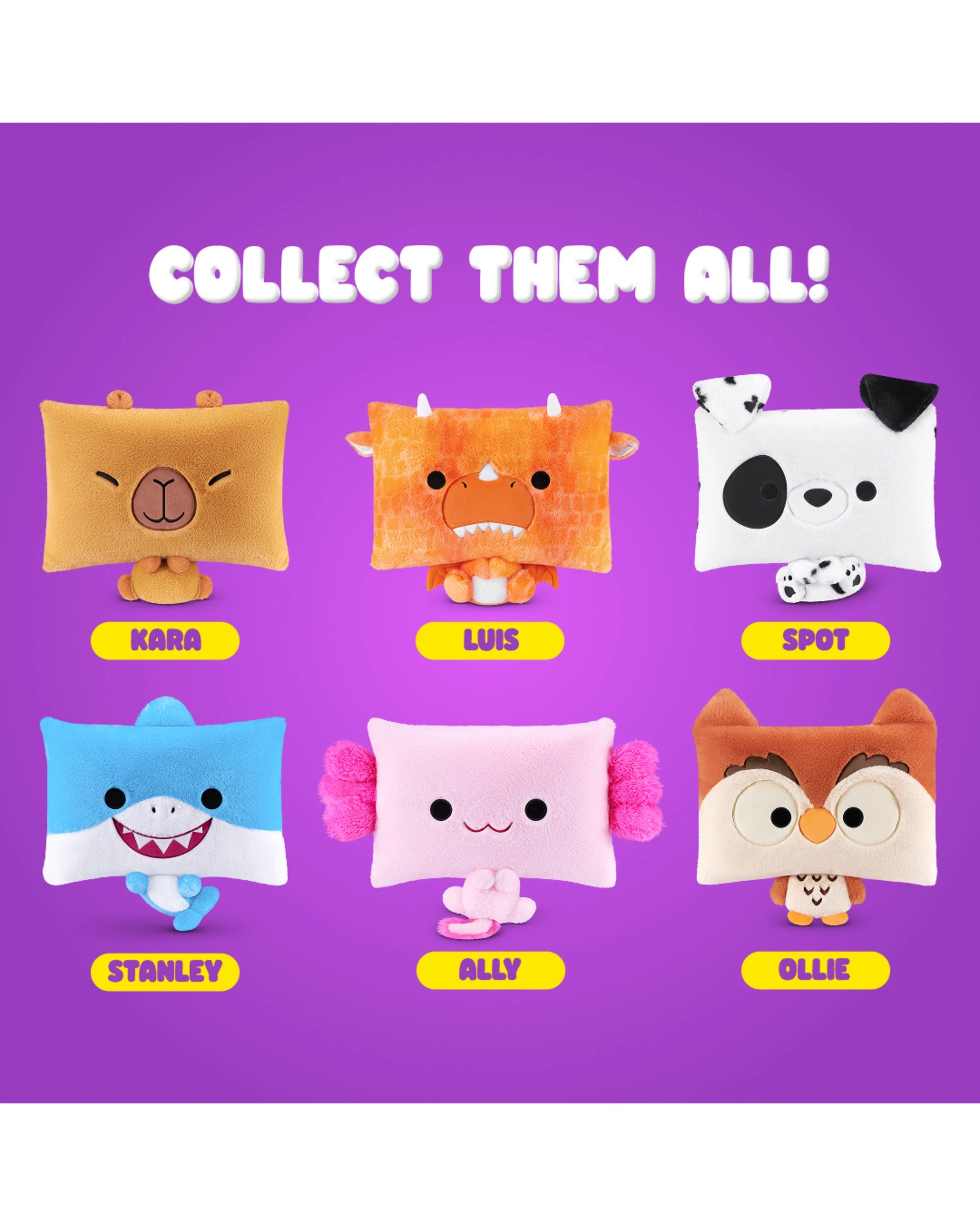 4 Pillow Peeps Series 1 by ZURU - Assorted - Multi, 4 of 7