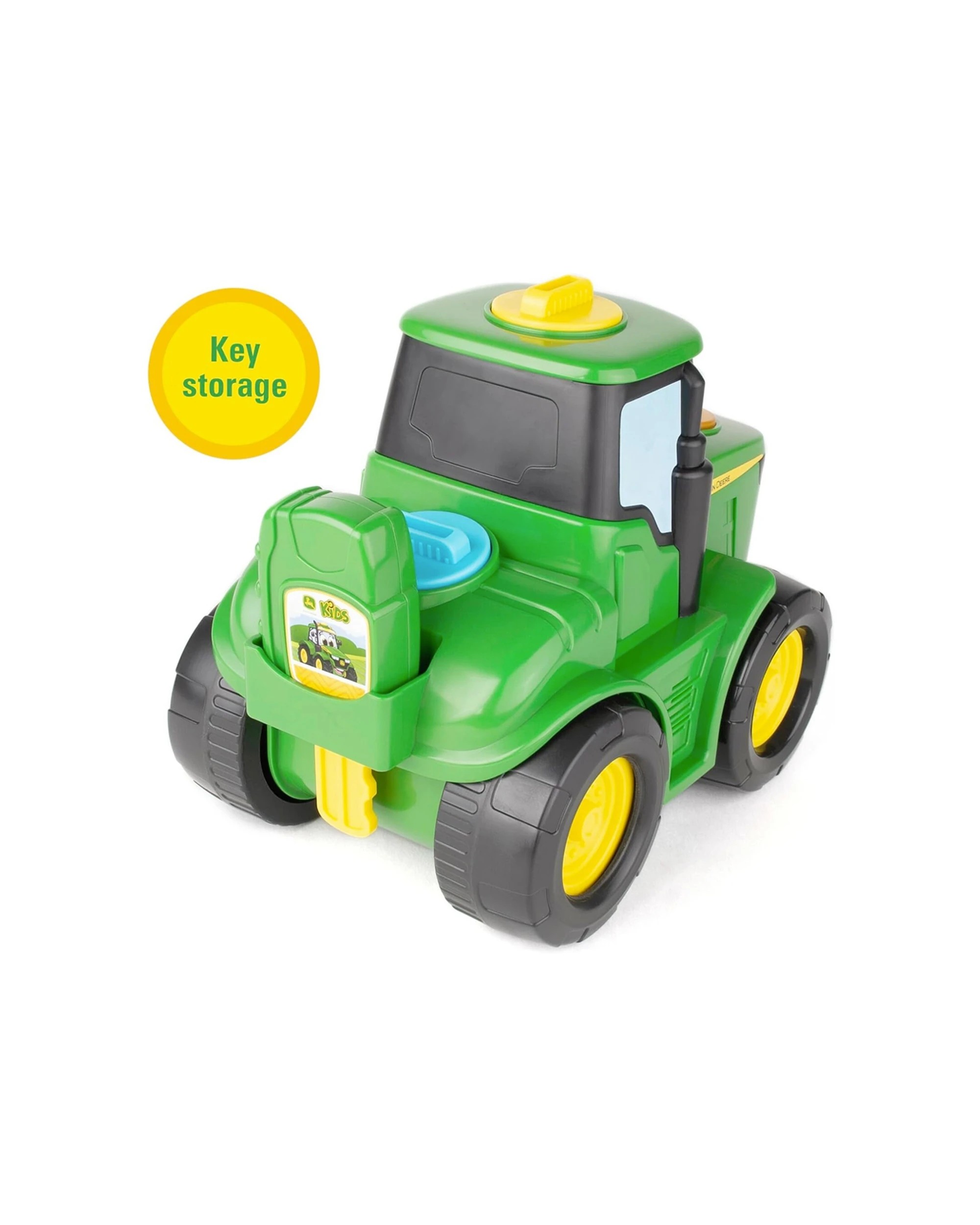 6 John Deere Key N Go Johnny Tractor Interactive Kids Toy Engaging Play Features Interactive Fun - Multi, 6 of 6