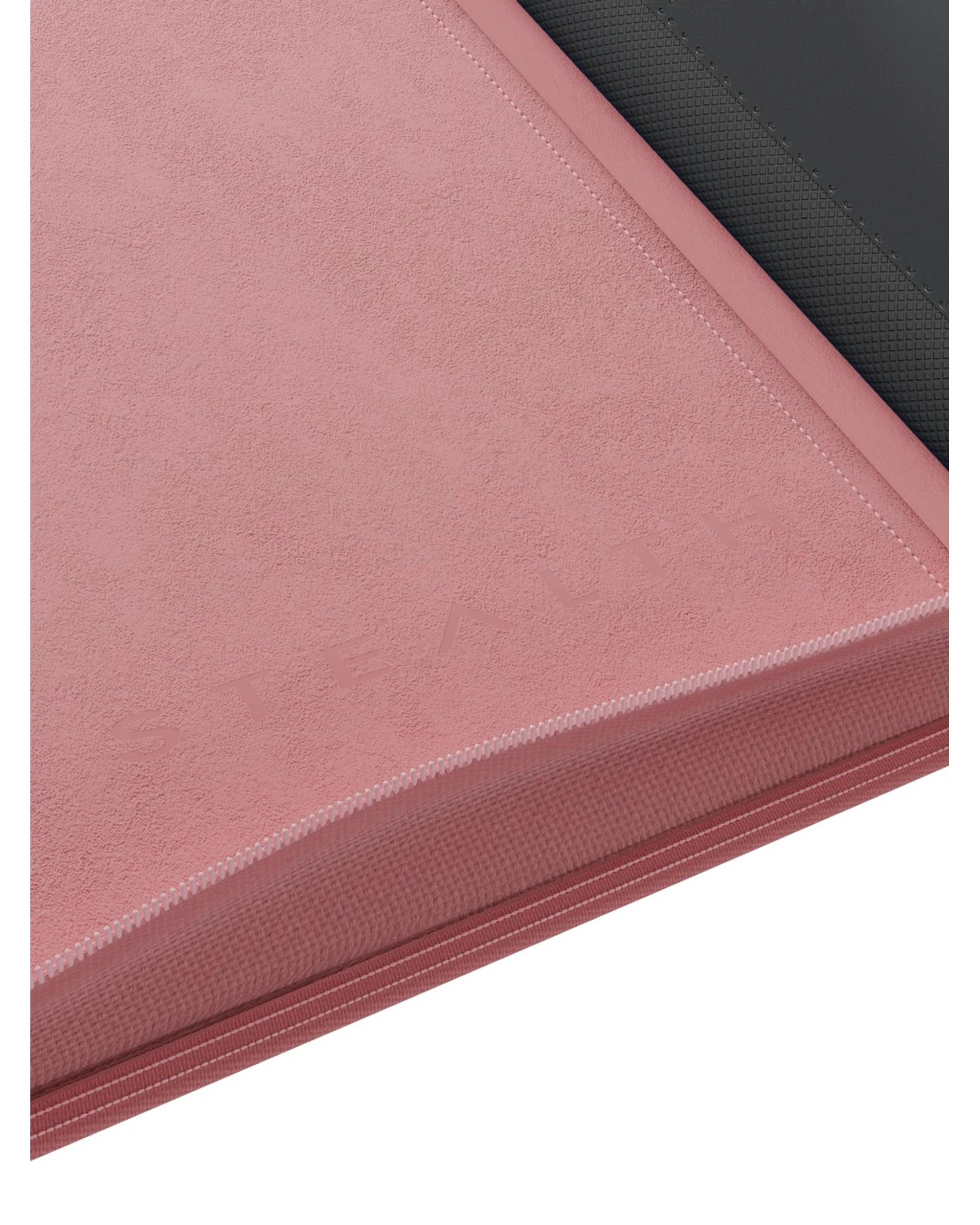6 Palms Off Gaming Stealth 12 Pocket Zip Binder - Pink, 6 of 8
