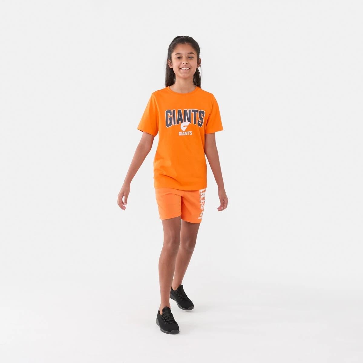 5 Official AFL Kids Shorts Gws Giants, 5 of 9