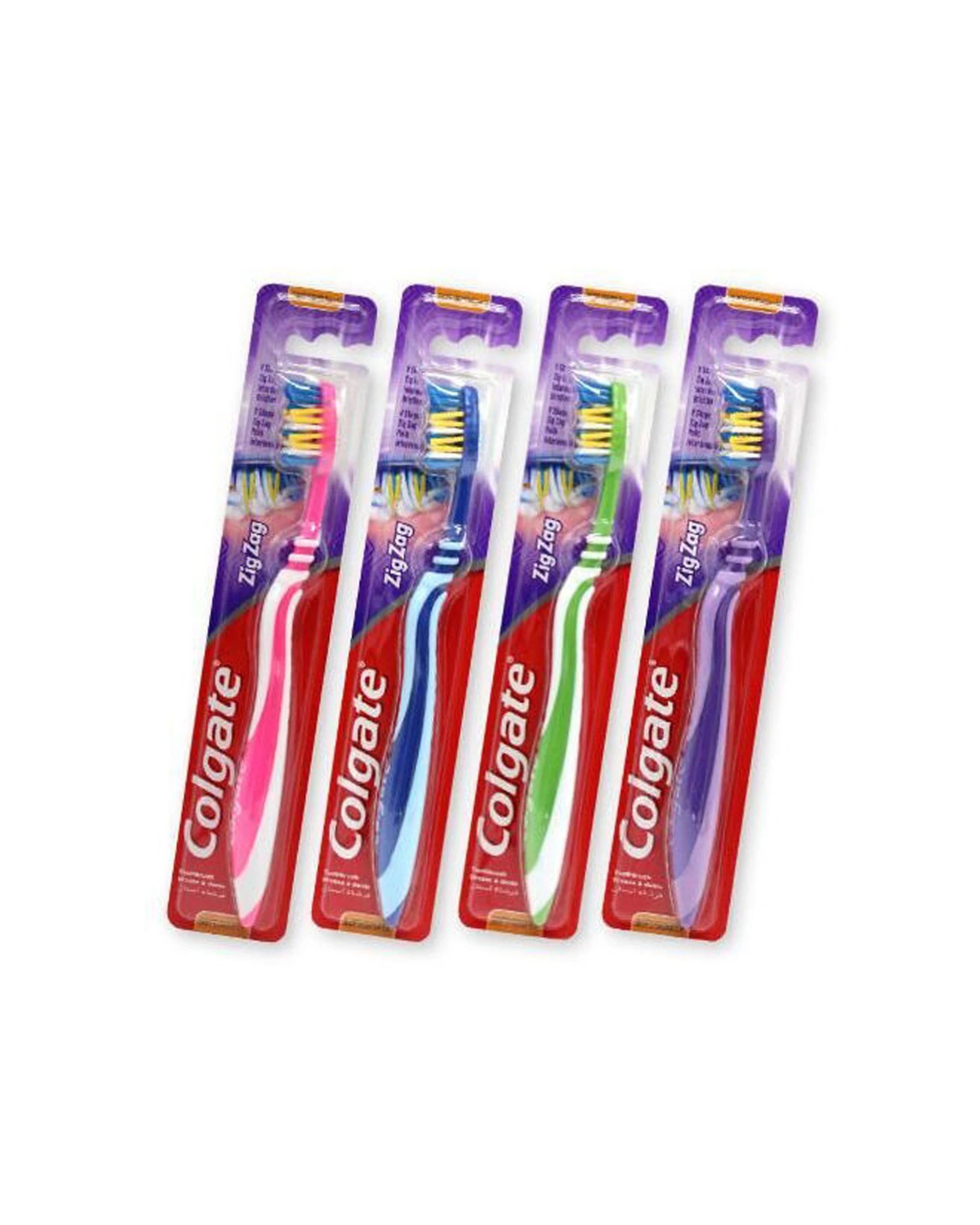 3 Colgate 24PK Colgate ZigZag Soft Toothbrush Teeth Cleaning Care Pack Oral Hygiene Care - Multi, 3 of 6