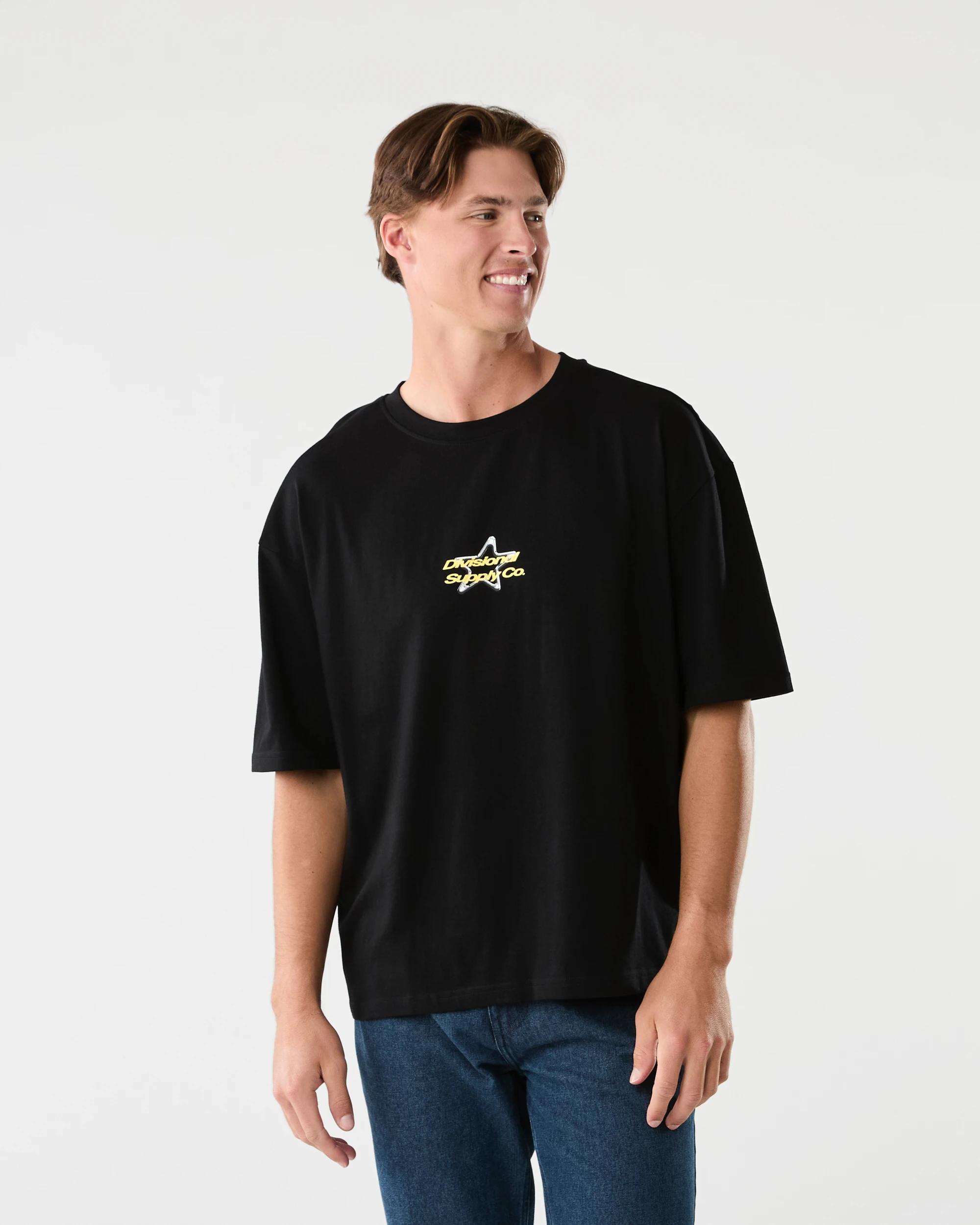 1 Boxy Print T-shirt Blk Dvsn, 1 of 7