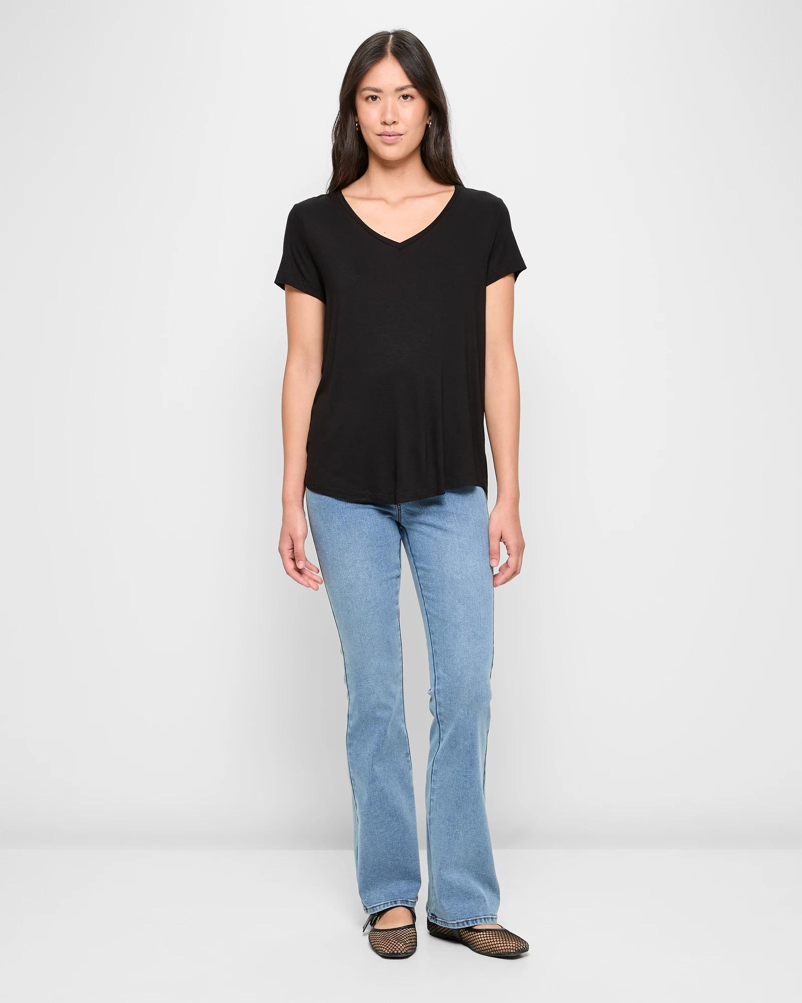 1 Target High Rise Full Length Flare Denim Jeggings - Lindsey VINTAGE FADE, 1 of 5