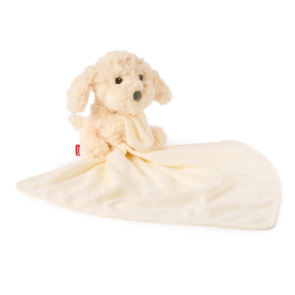 4 Gund Muttsy Lovey Baby Comforter Plush Blanket with Puppy Snuggle Toy from Birth, 4 of 5