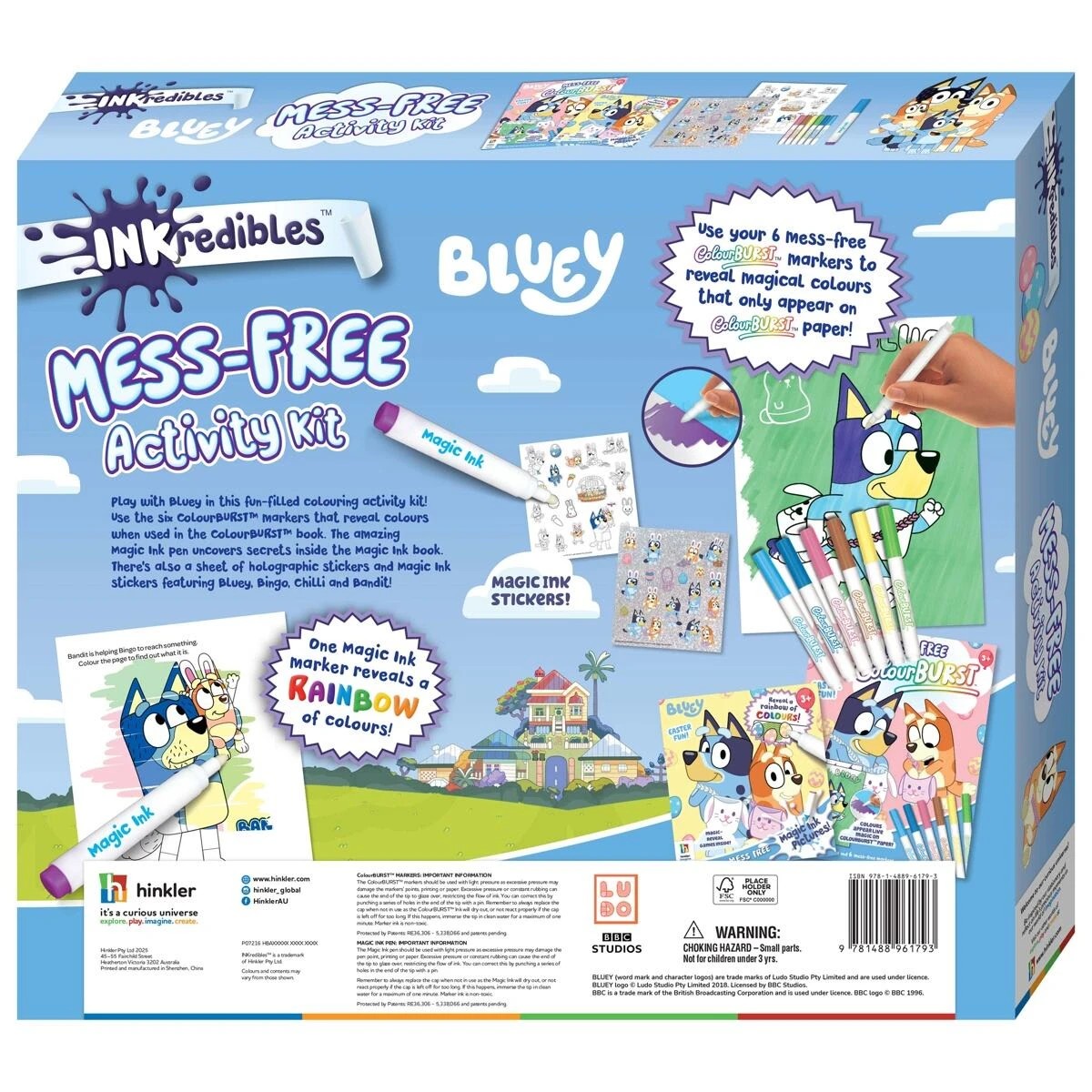 2 INKredibles Bluey Mess-Free Activity Kit​ - Book, 2 of 8