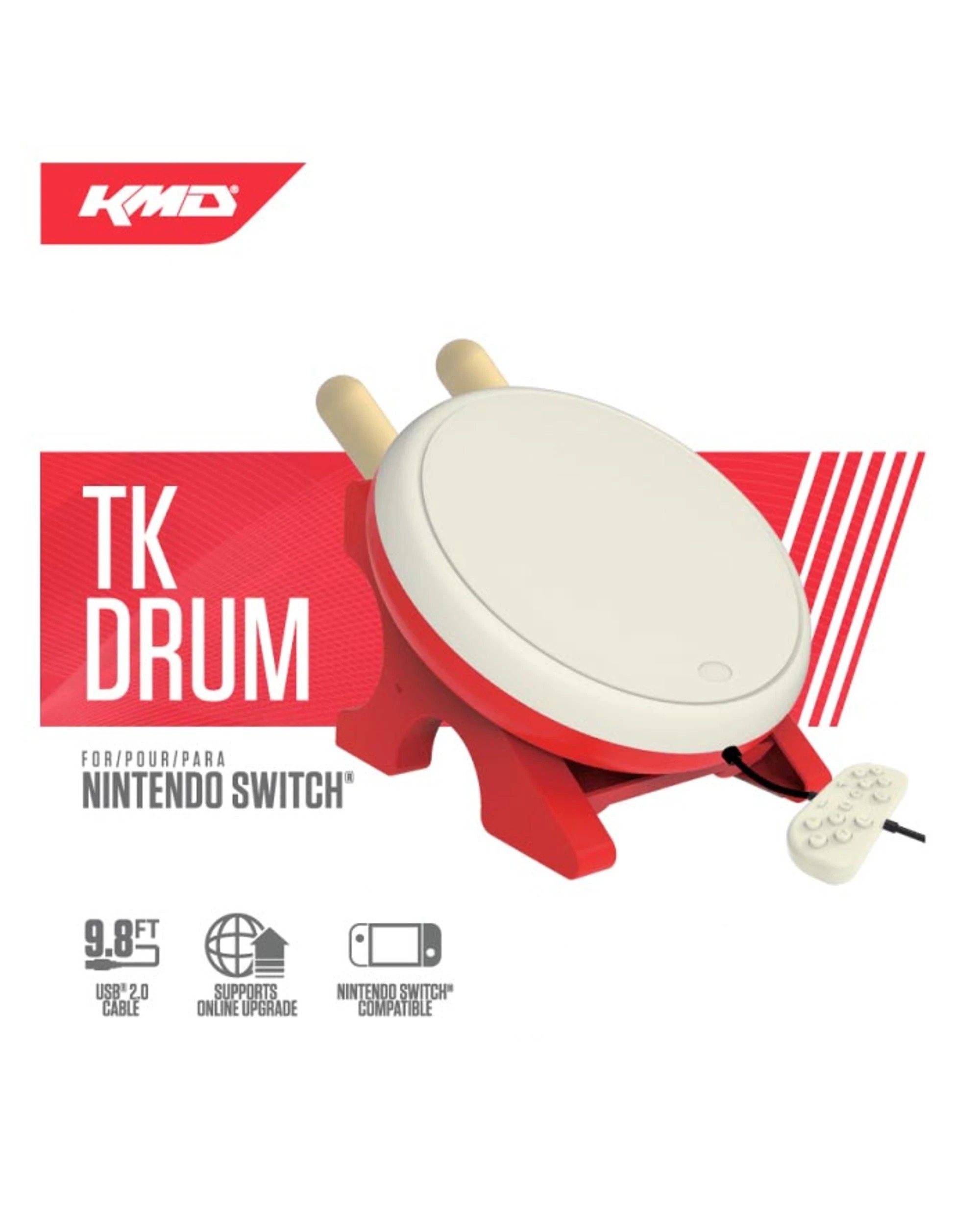 1 KMD TK Drum Set for Nintendo Switch, 1 of 2