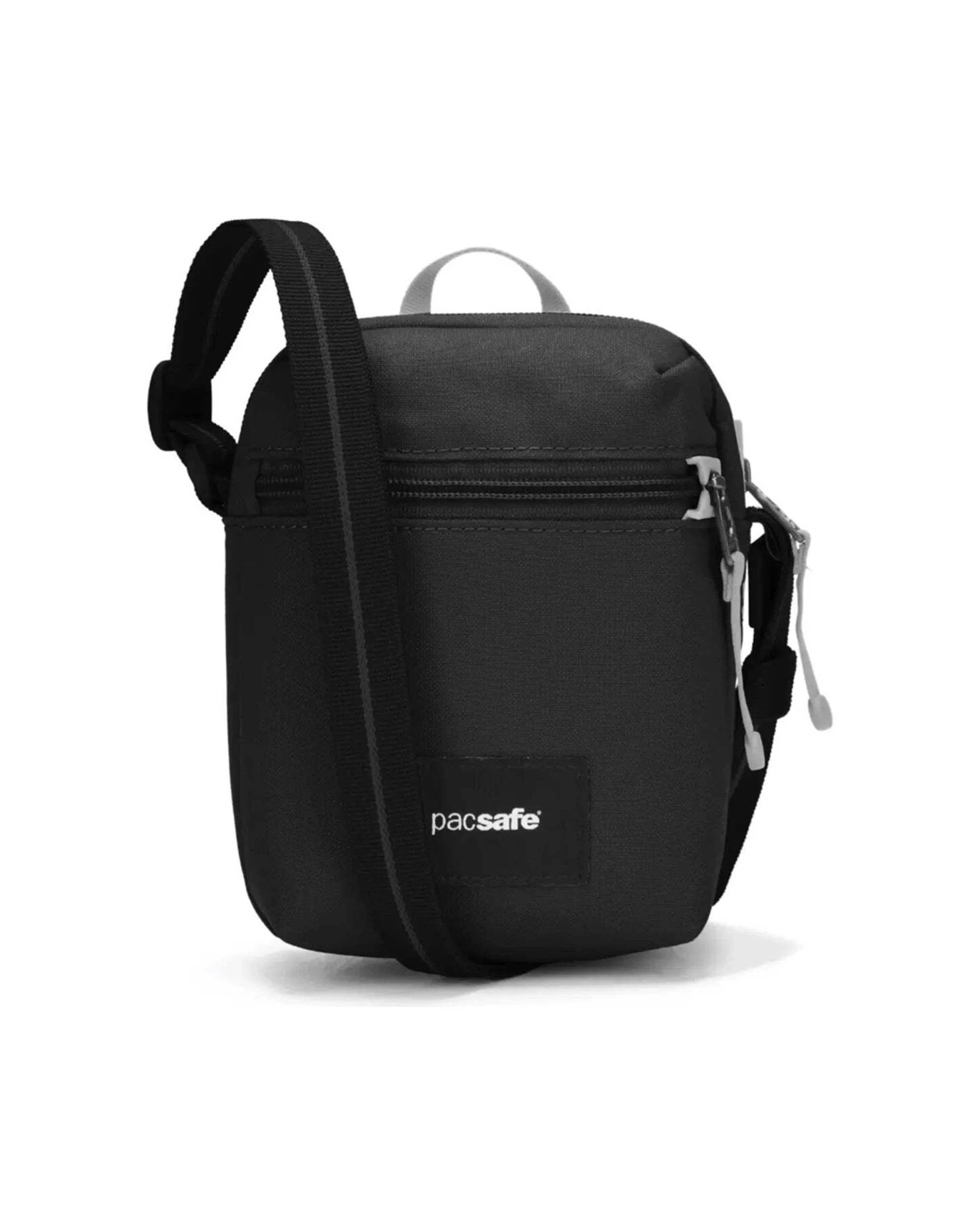 1 Pacsafe Go Anti-Theft Micro Crossbody Bag RFIDsafe Pockets Cut-Resistant Jet - Black, 1 of 8