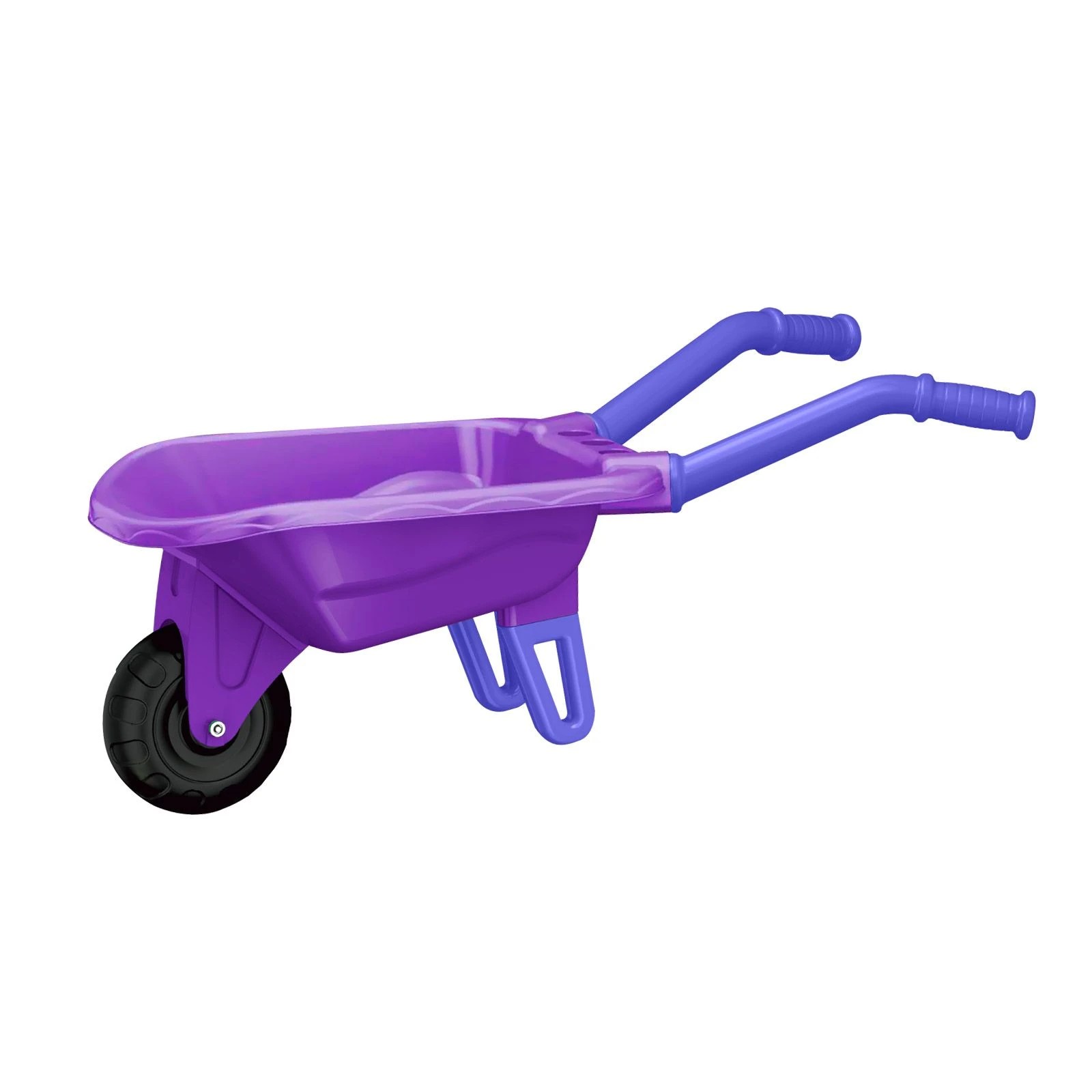 3 Ausway Kids Gardening Tool Toys Play Set Purple with Wheelbarrow, Shovel, Apron, Gloves & Watering Can, 3 of 6