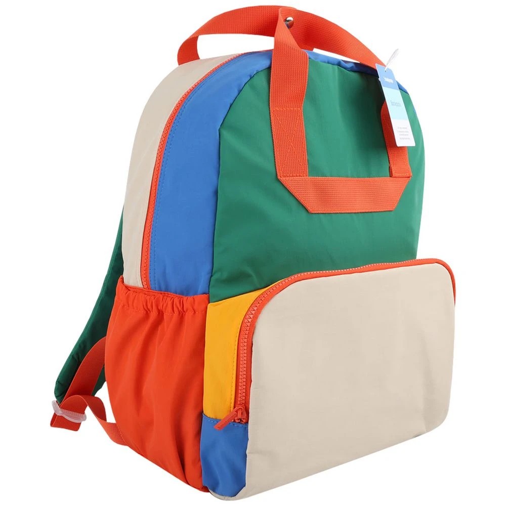 2 Studymate Colour Blocking Backpack Blue, 2 of 4