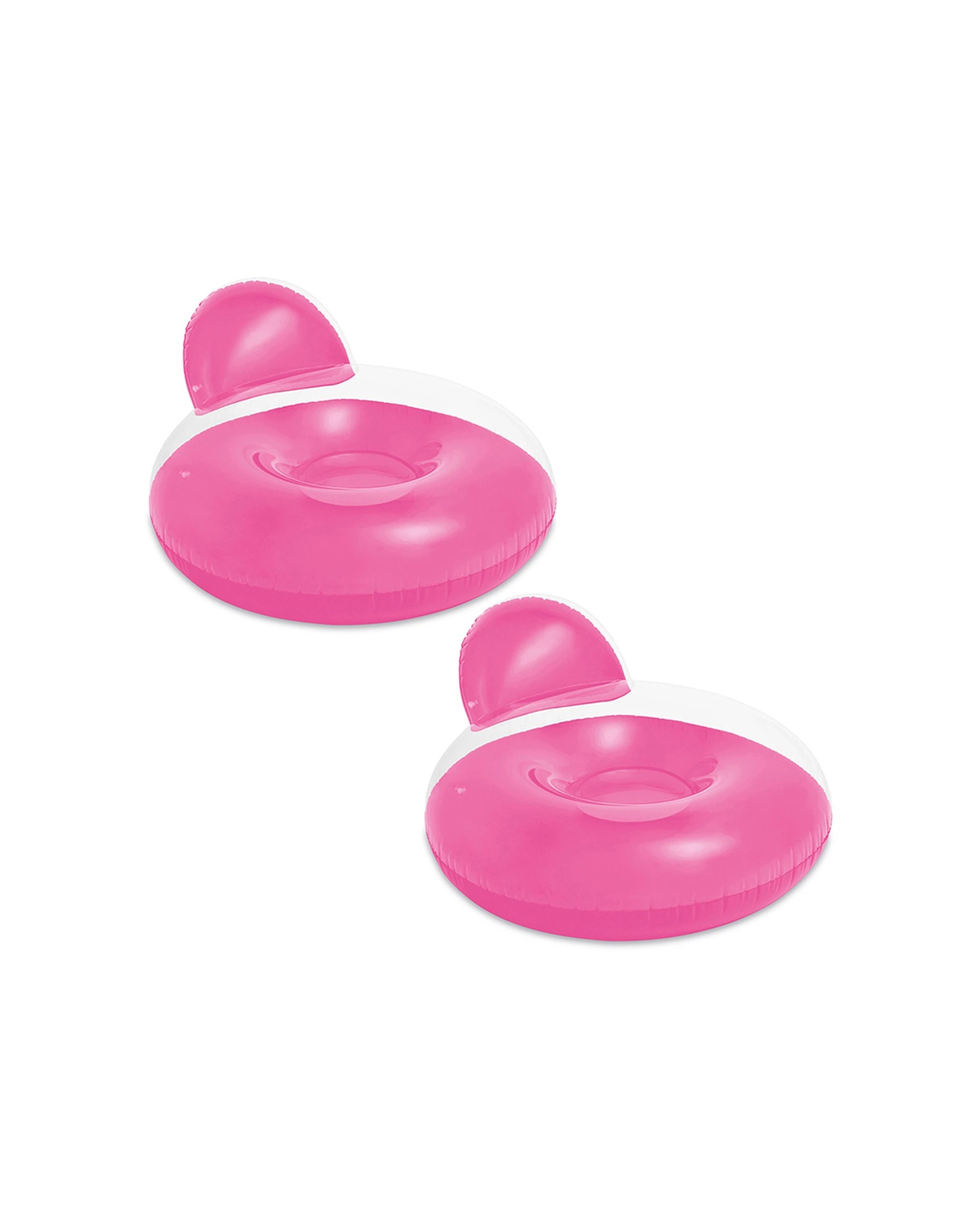 1 Intex 2PK Pillow-Back Lounges Inflatable Kids Floats 14Y+ - Assorted, 1 of 5