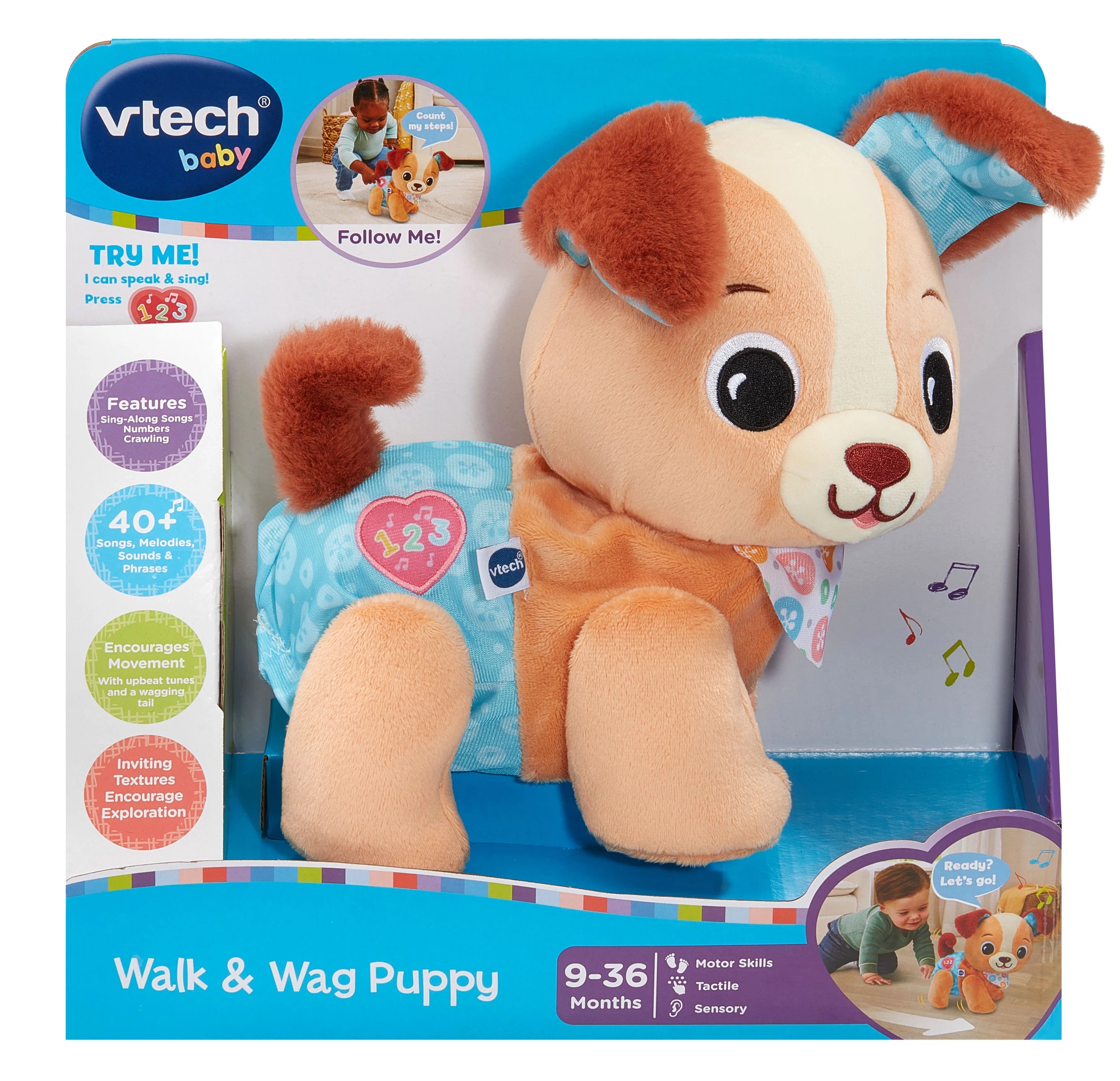 1 VTech Baby Walk & Wag Puppy, 1 of 5