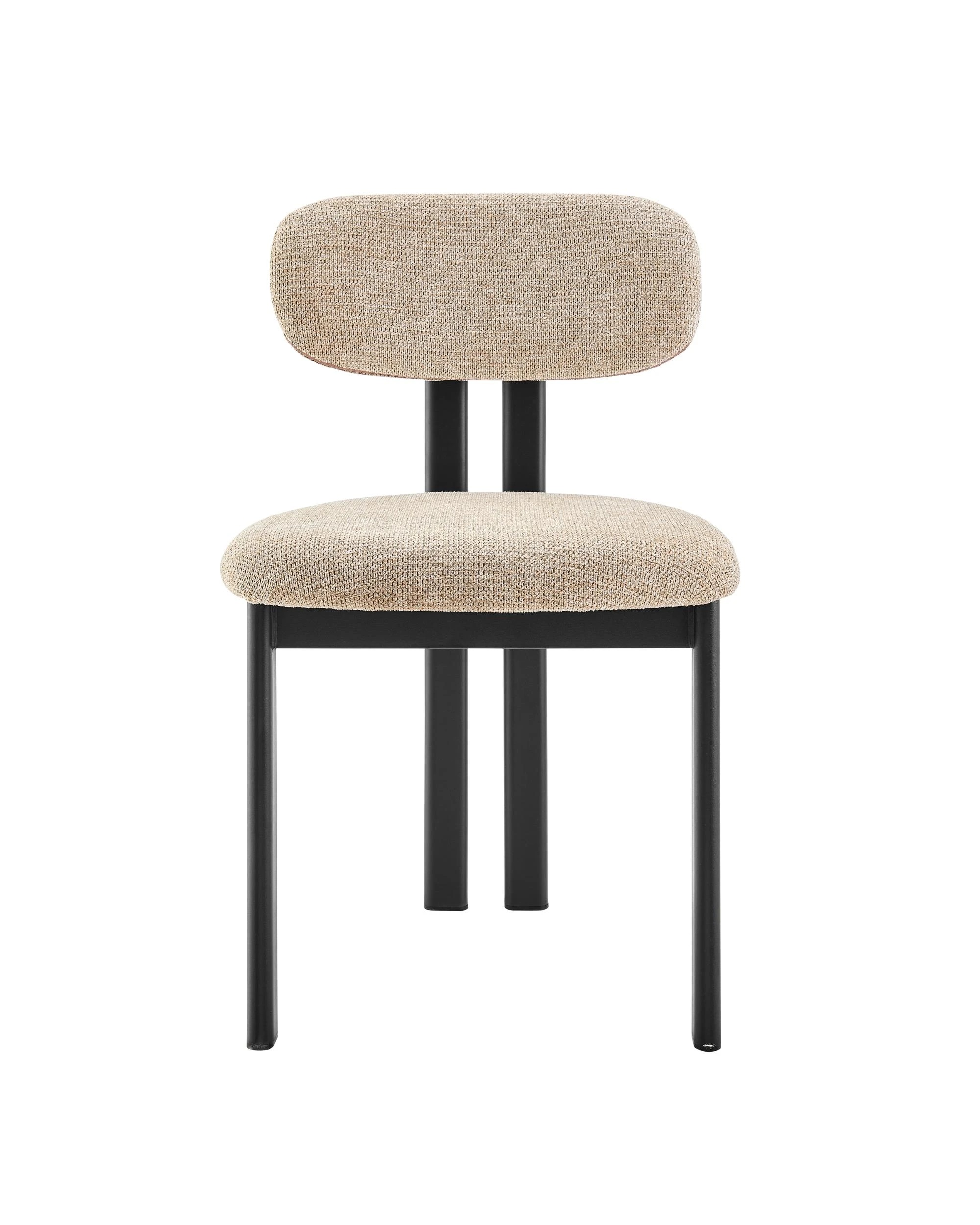 4 Kodu Hilda Dining Chairs Pair Set of Two - Beige, 4 of 10