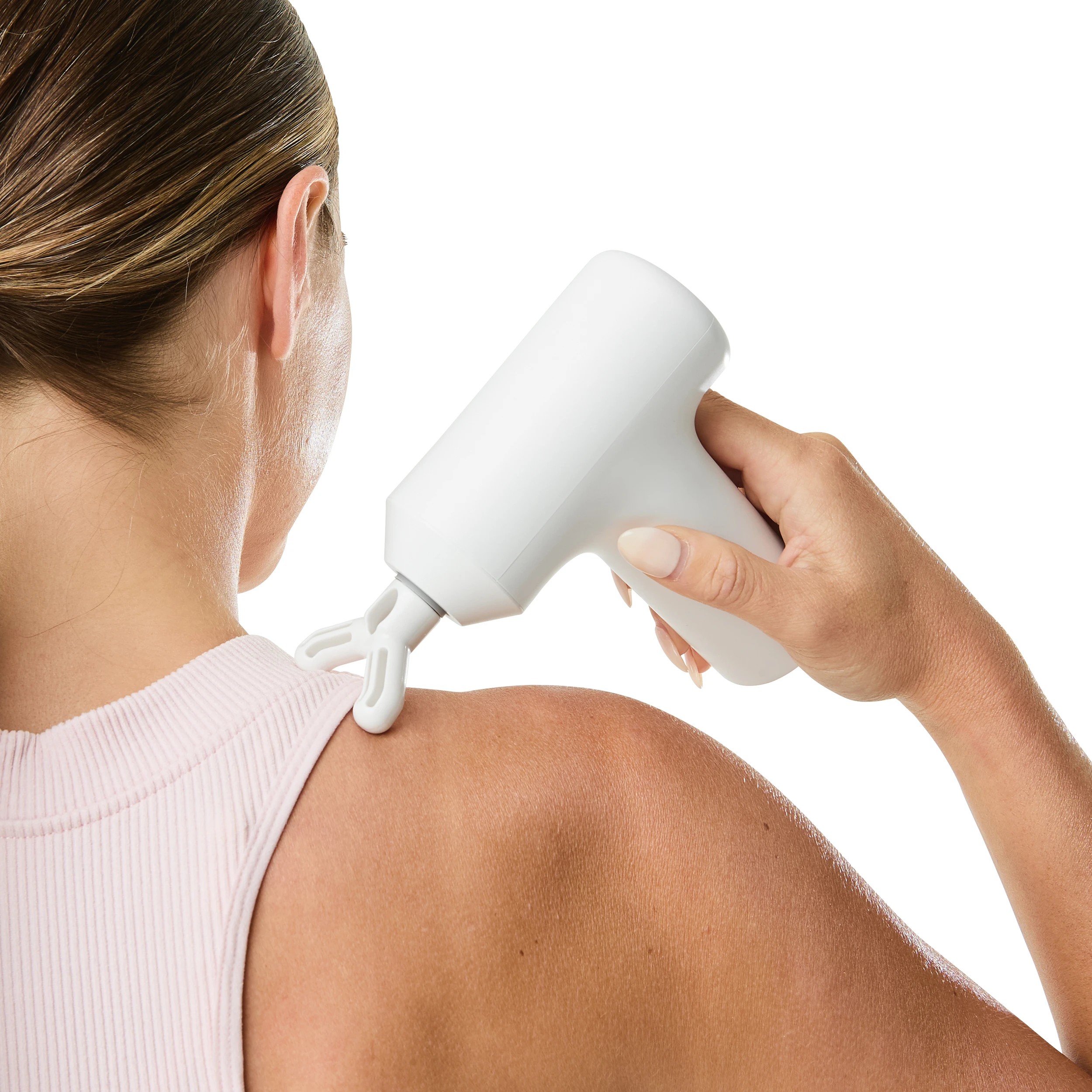 2 Mini Massage Gun - White, 2 of 8