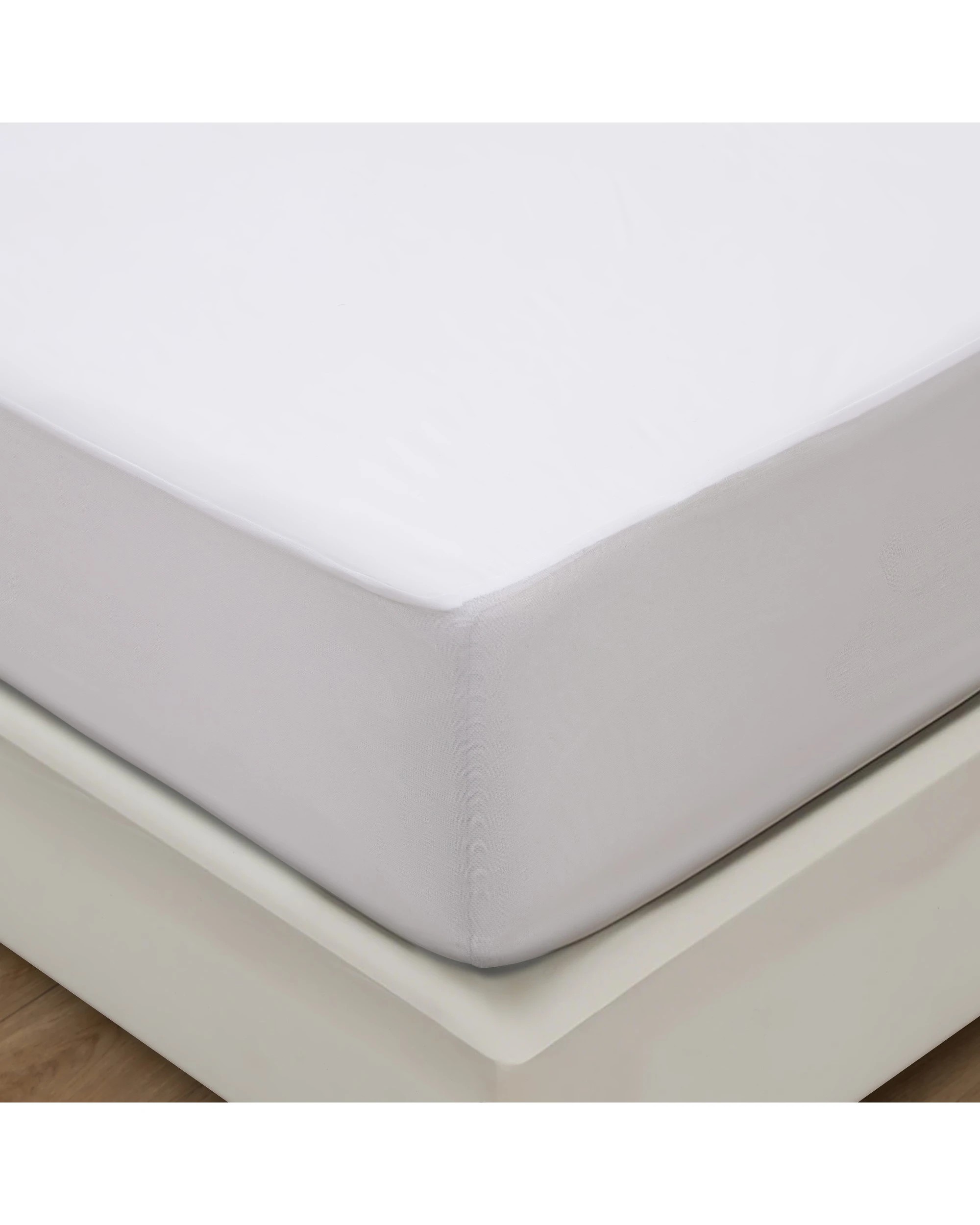 6 Sleepcare Soft Touch Waterproof Mattress & Pillow Protector Pack - Double Bed - White, 6 of 7