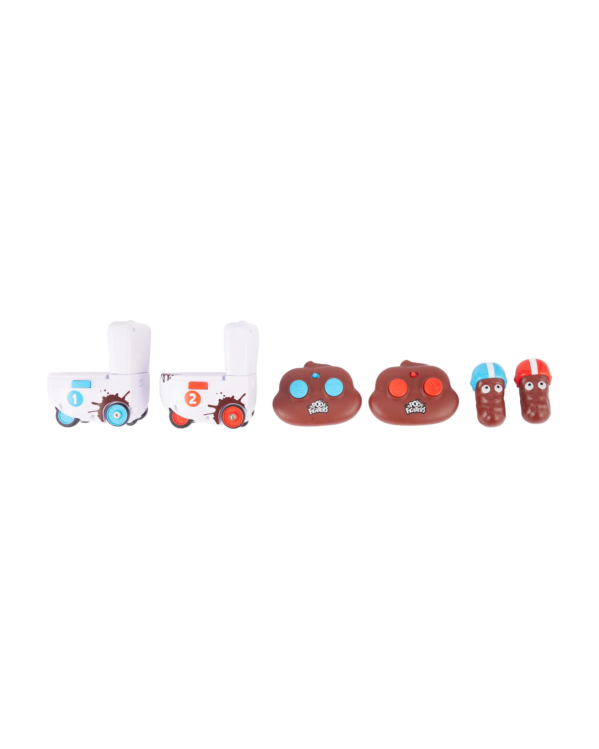 Poo Fighters Remote Control Bumper Toilets Toy - Kmart
