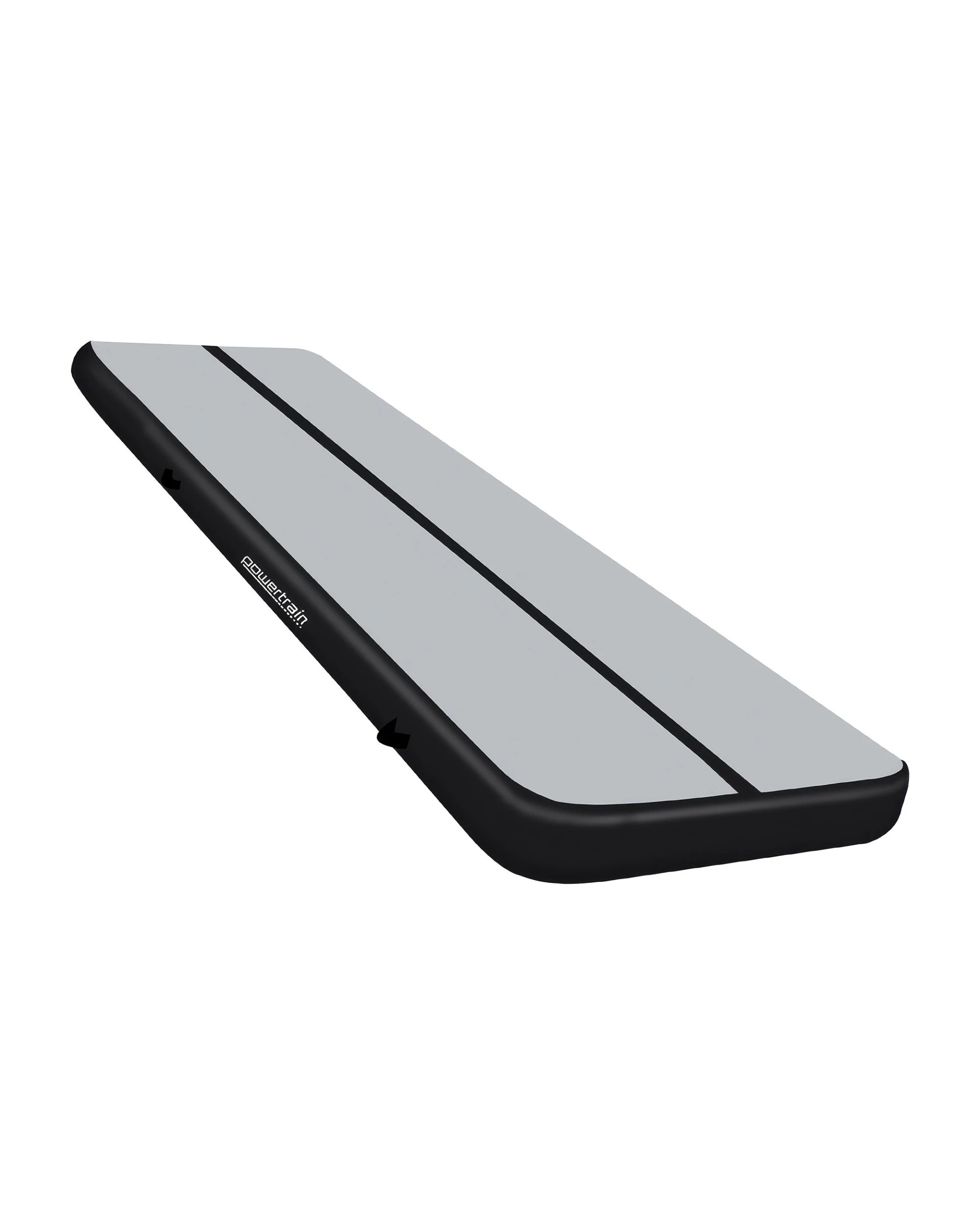 1 Powertrain 6M x 2M 20cm Air Track Gymnastics Tumbling Airtrack Exercise Yoga Mat Balance Beam Inflatable - Black, 1 of 5