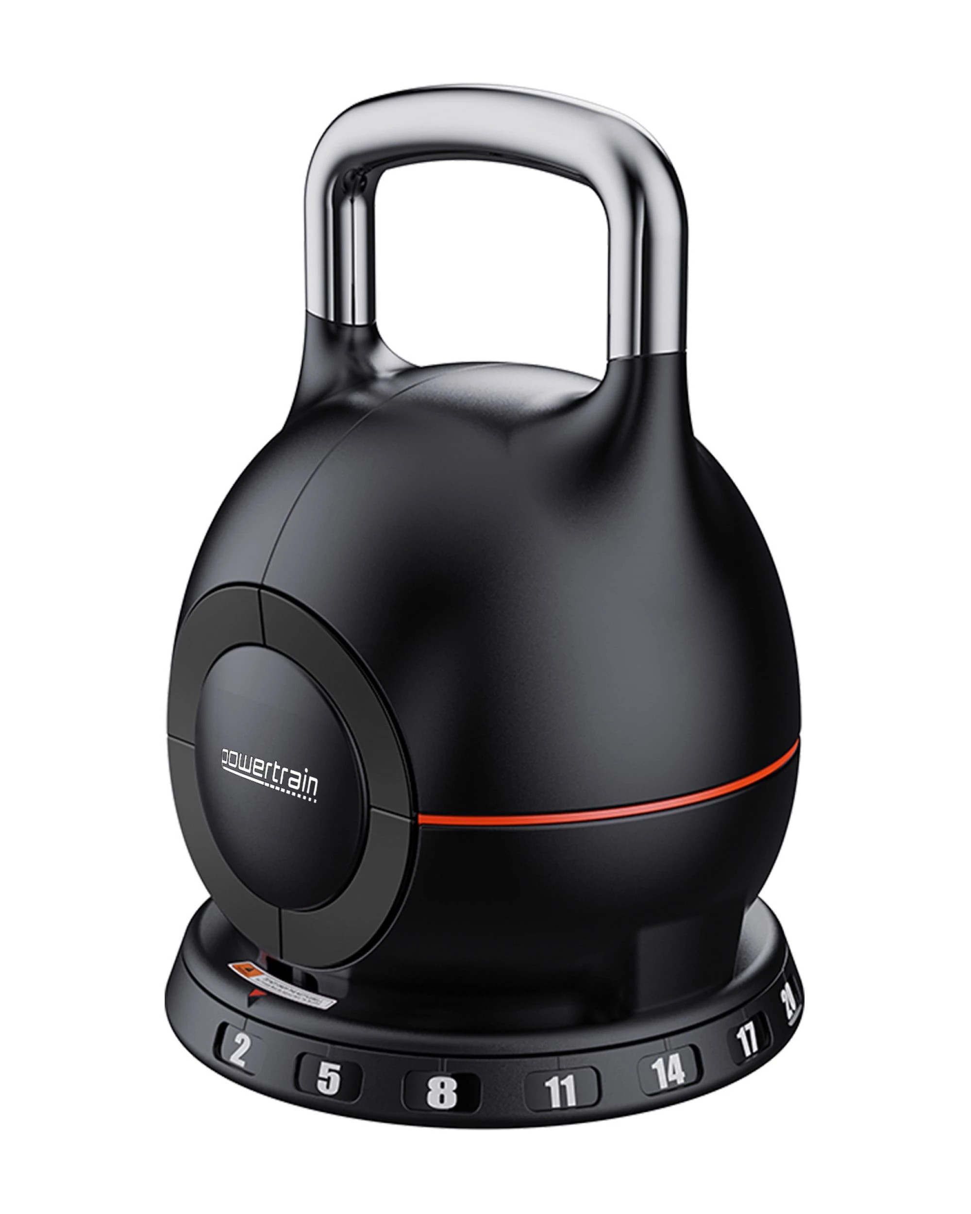 2 Powertrain 20kg Adjustable Kettlebell One Hand Adjustment Weight Set, 2 of 10