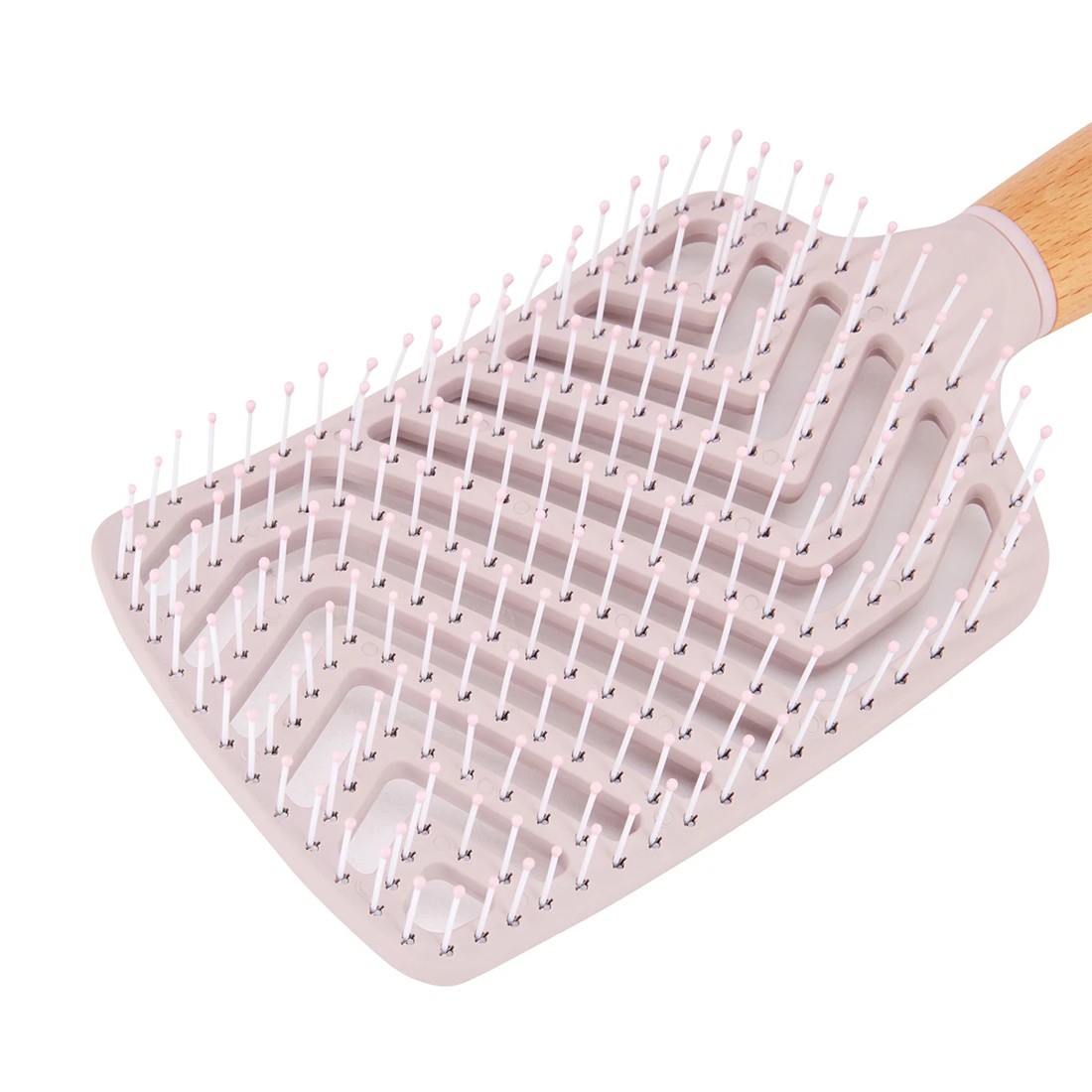 3 OXX Haircare Blow Dry Flexi Paddle Brush - Pink Ombre, 3 of 6