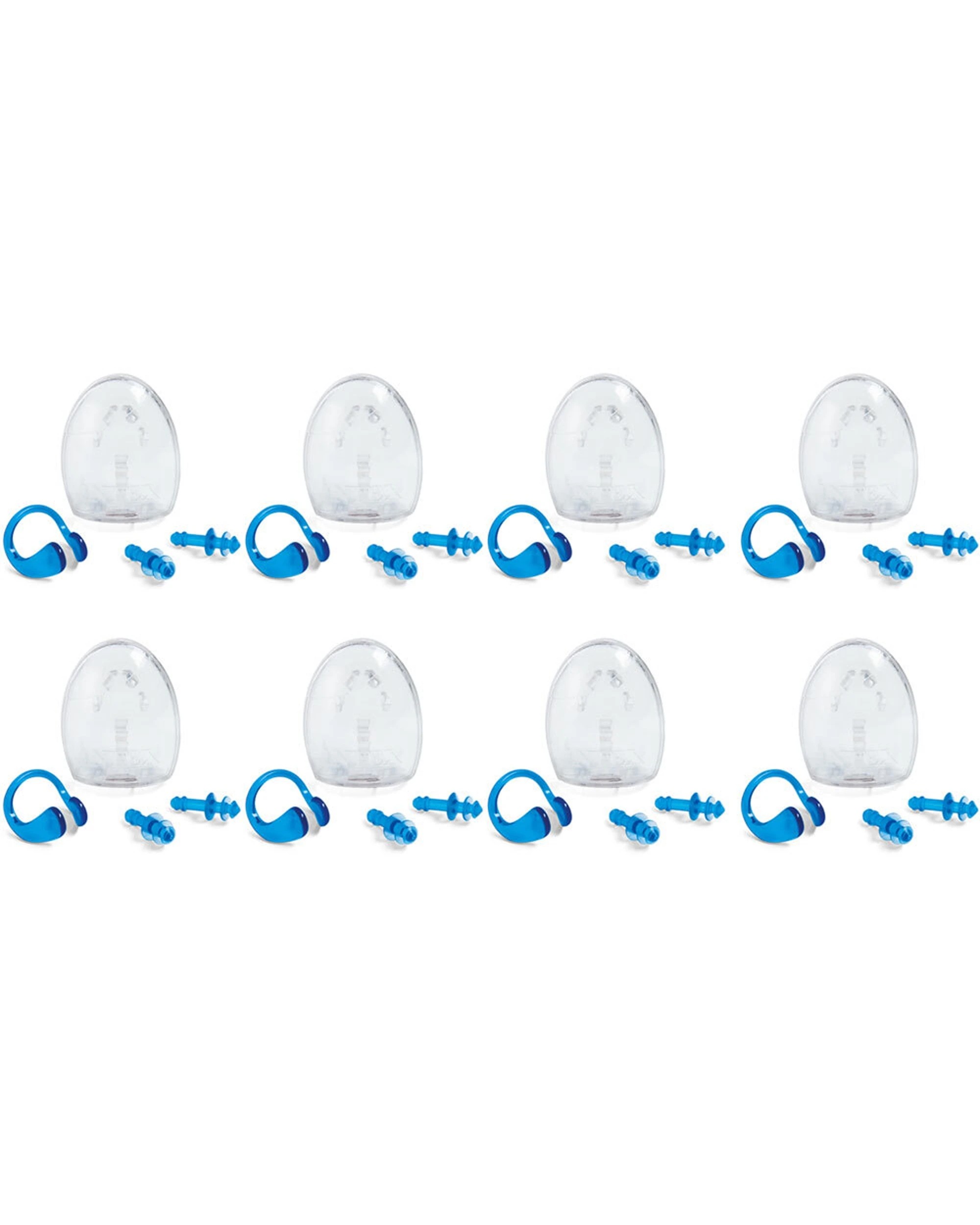 1 Intex 24pc Ear Plugs & Nose Clip Combo Set w/ Case - Blue, 1 of 1