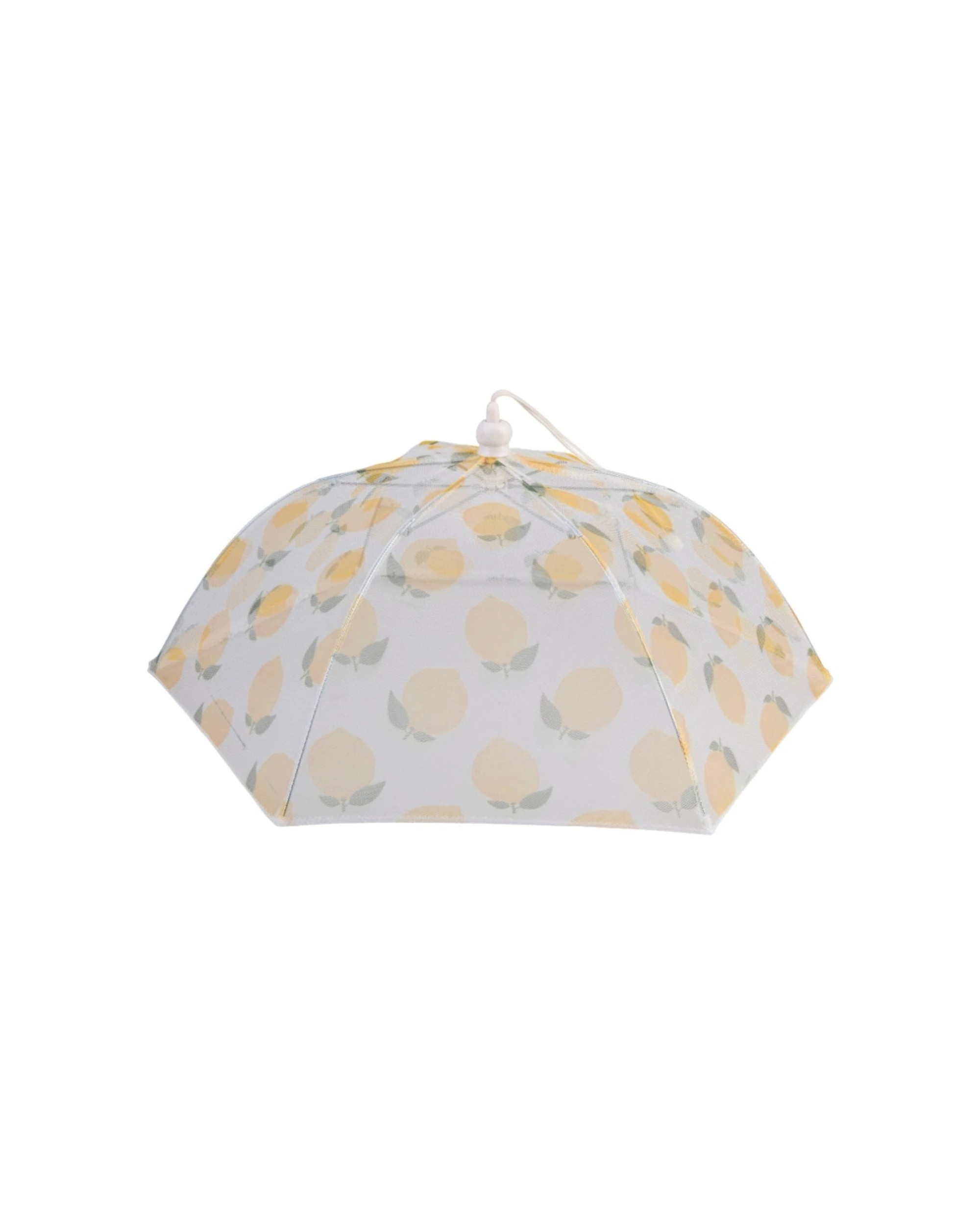 1 Alfresco Lane Round Nylon Net Food Cover Pop Up Mesh Dome Lemons Pattern 40cm - Pattern, 1 of 3