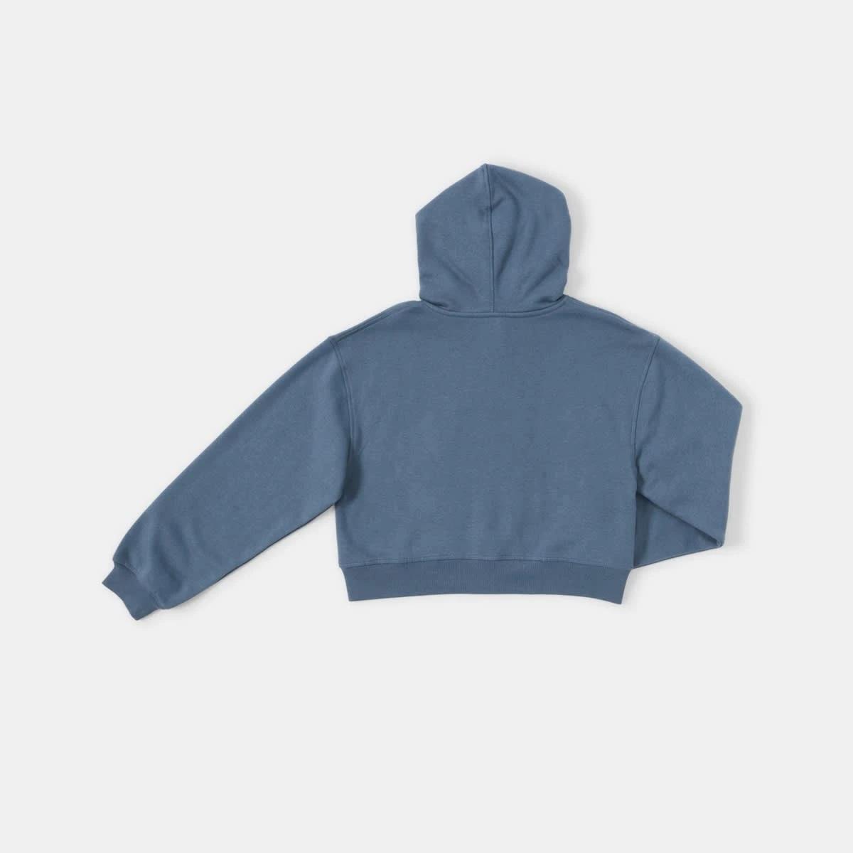 9 Cropped Print Zip Through Hoodie East Coast, 9 of 9