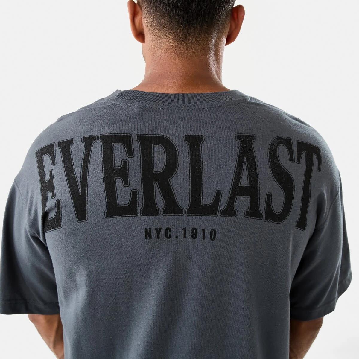 7 Everlast Mens Crew Neck T-shirt Charcoal, 7 of 8