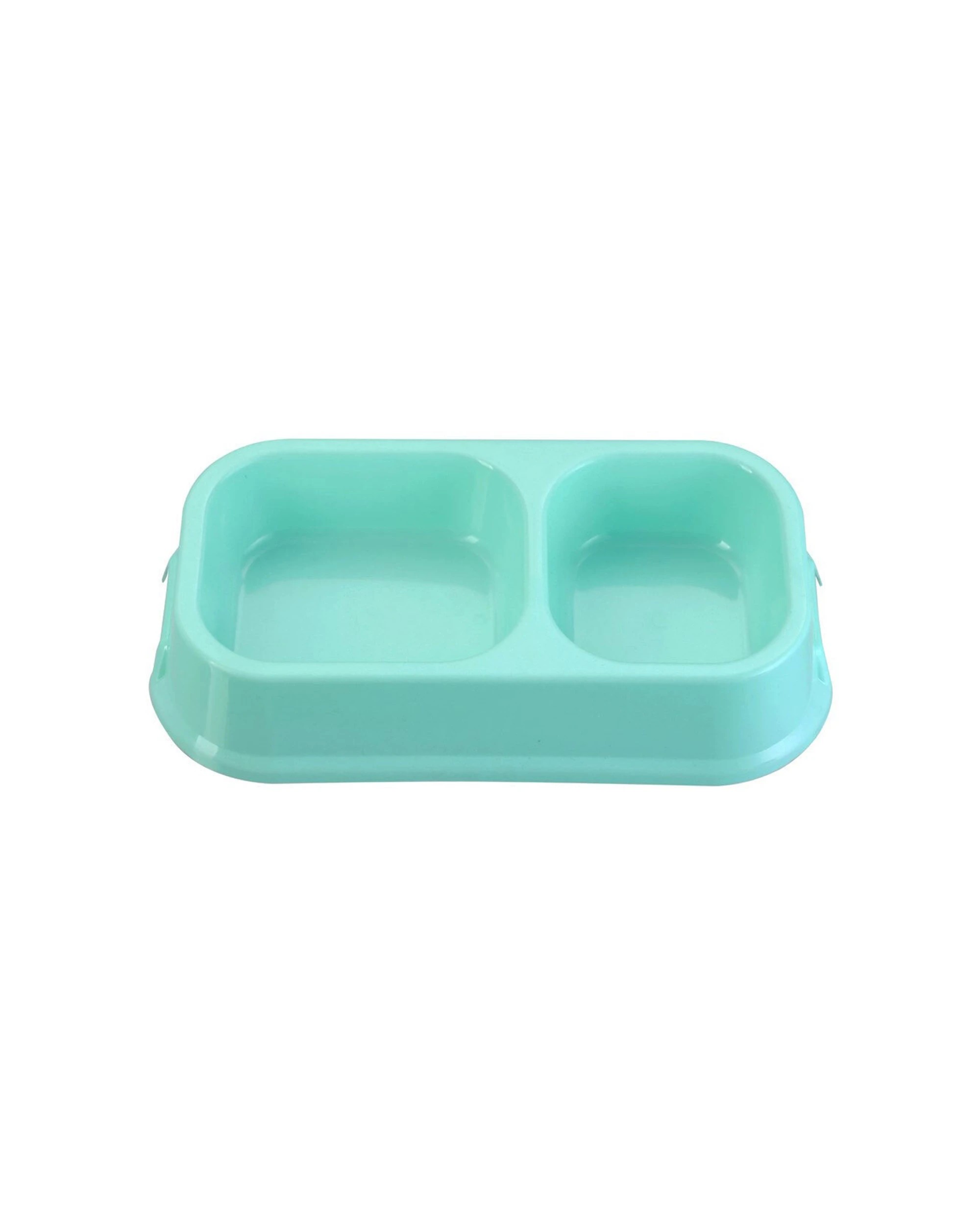 3 Paws And Claws 3pc Pet Essentials Large Square Dual Pet Bowl 32cm - Multi, 3 of 4