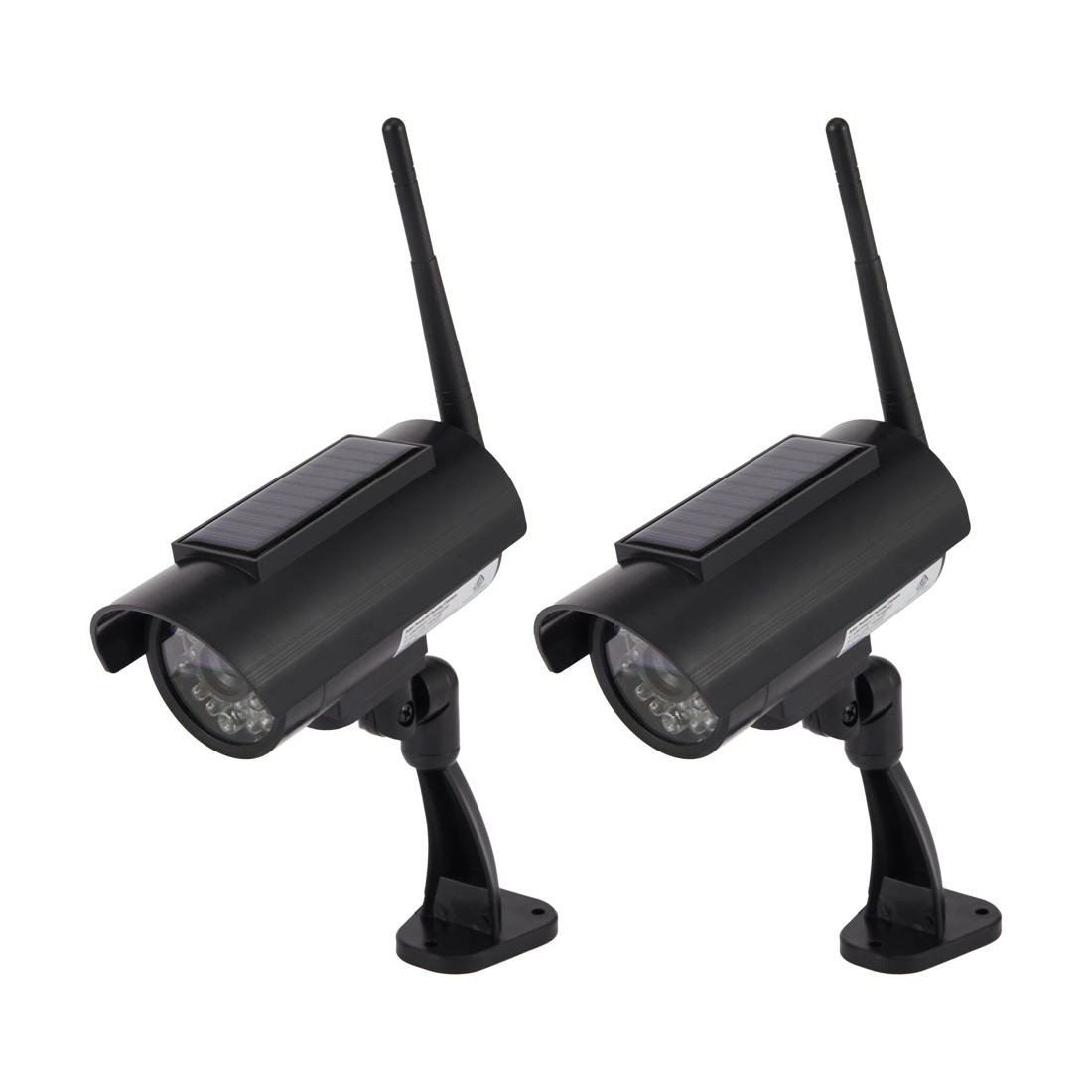 1 2 Pack Solar Dummy Cameras, 1 of 9