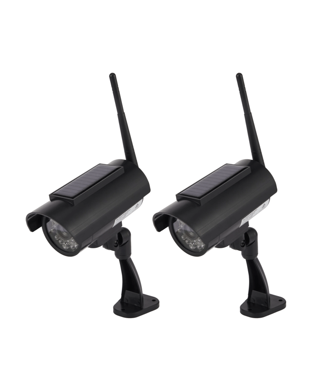 2 Pack Solar Dummy Cam