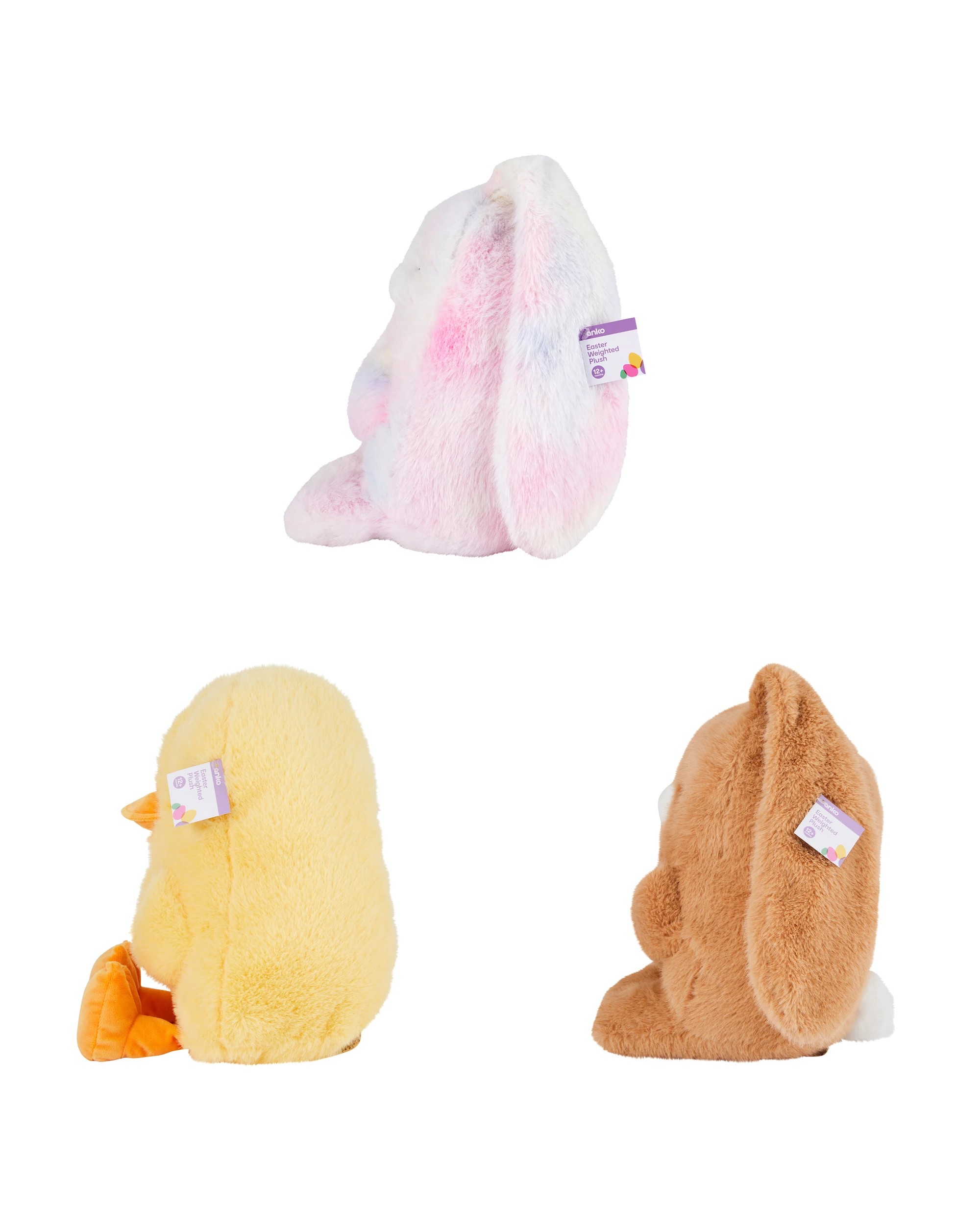 3 Easter Weighted Plush Toy - Assorted, 3 of 3