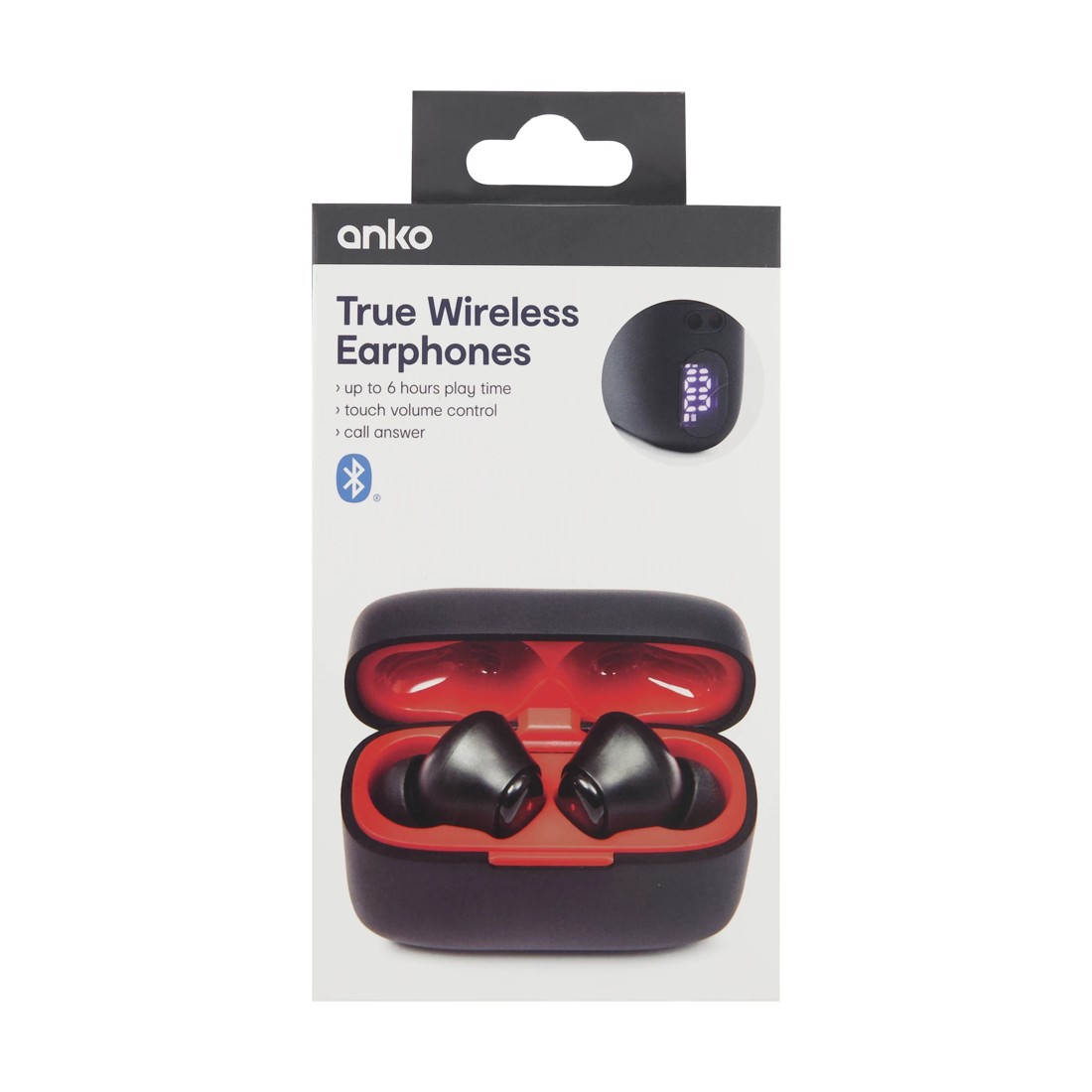 7 True Wireless Earphones - Black, 7 of 7